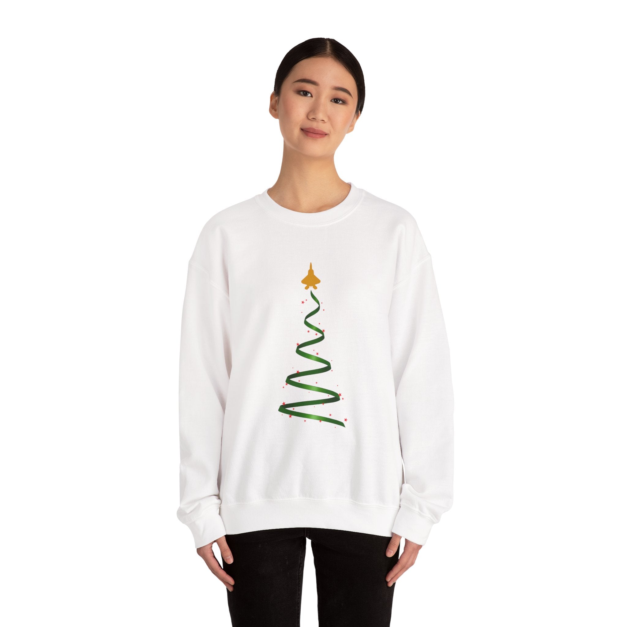 F-22 Christmas Tree Sweatshirt (Unisex)