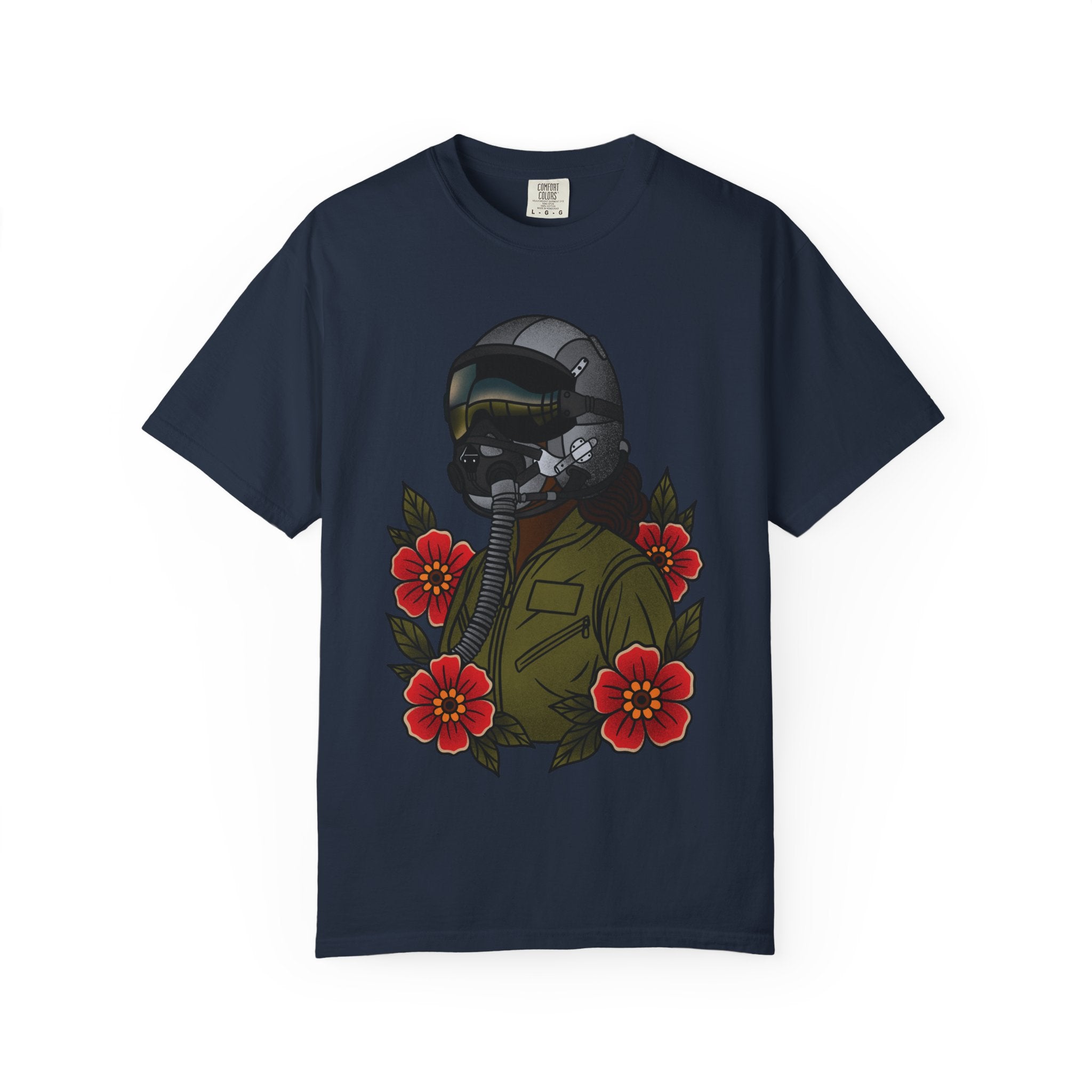 Fighter Pilot Tee - Deep (Unisex)