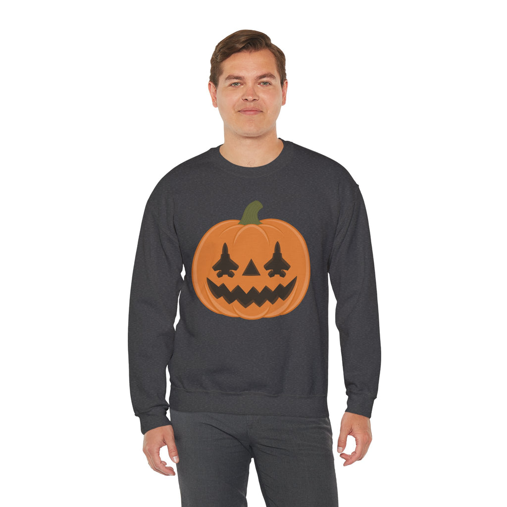 F-15 Jack-o-lantern Sweatshirt (Unisex)