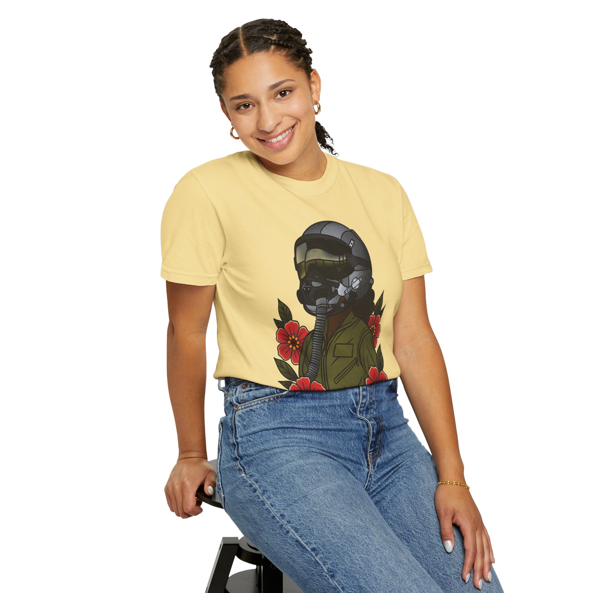 Fighter Pilot Tee - Deep (Unisex)