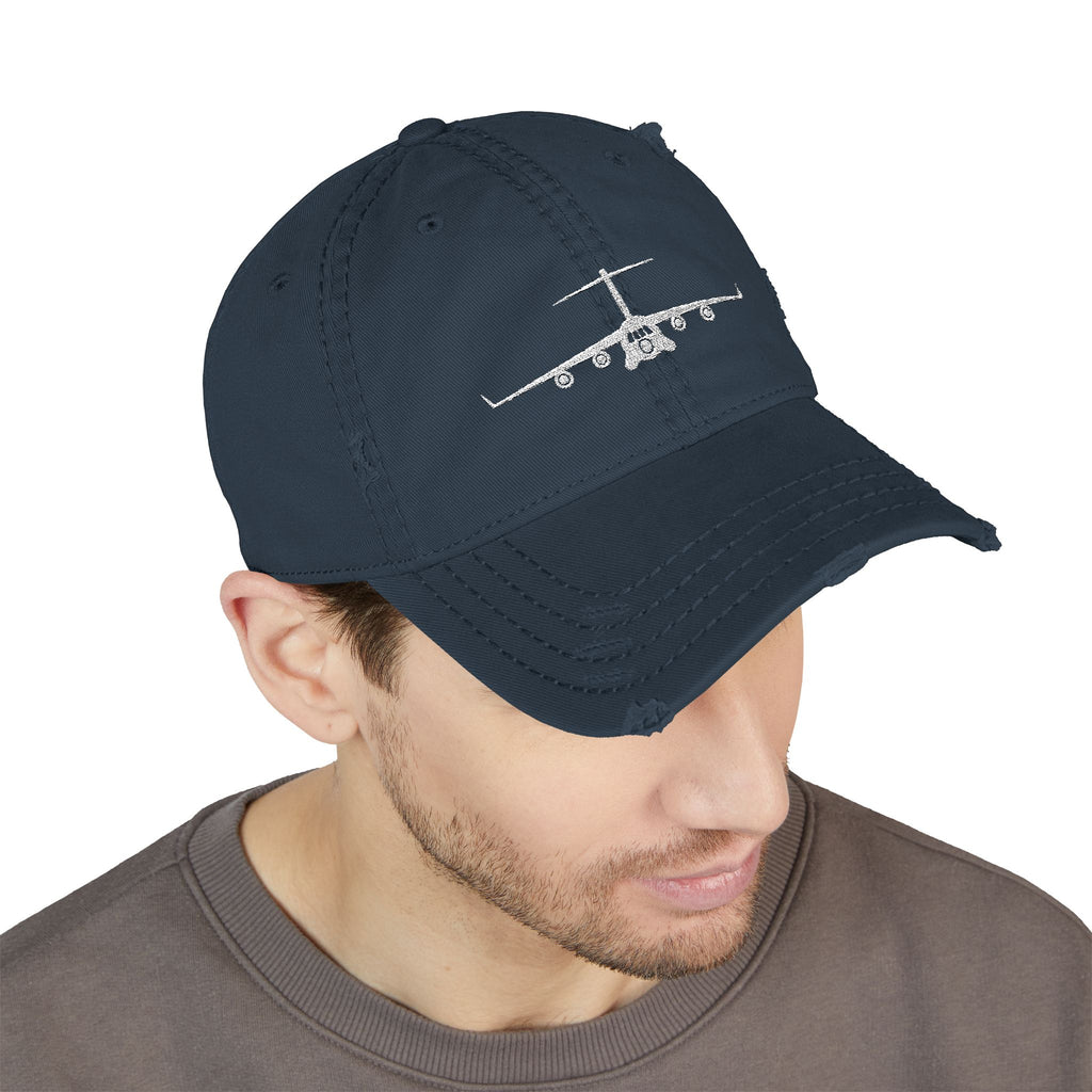 C-17 Distressed Dad Hat