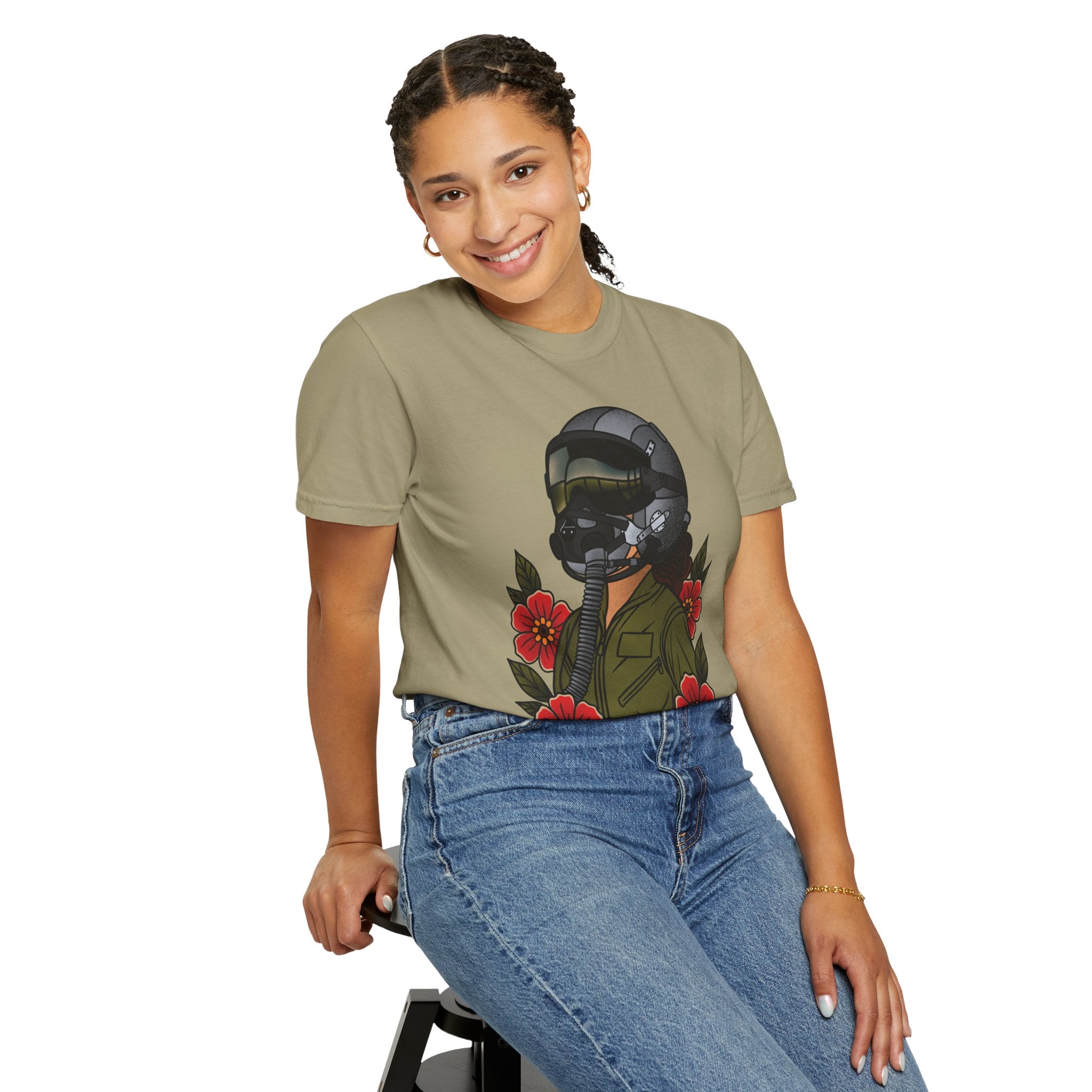 Fighter Pilot Tee - Fair (Unisex)