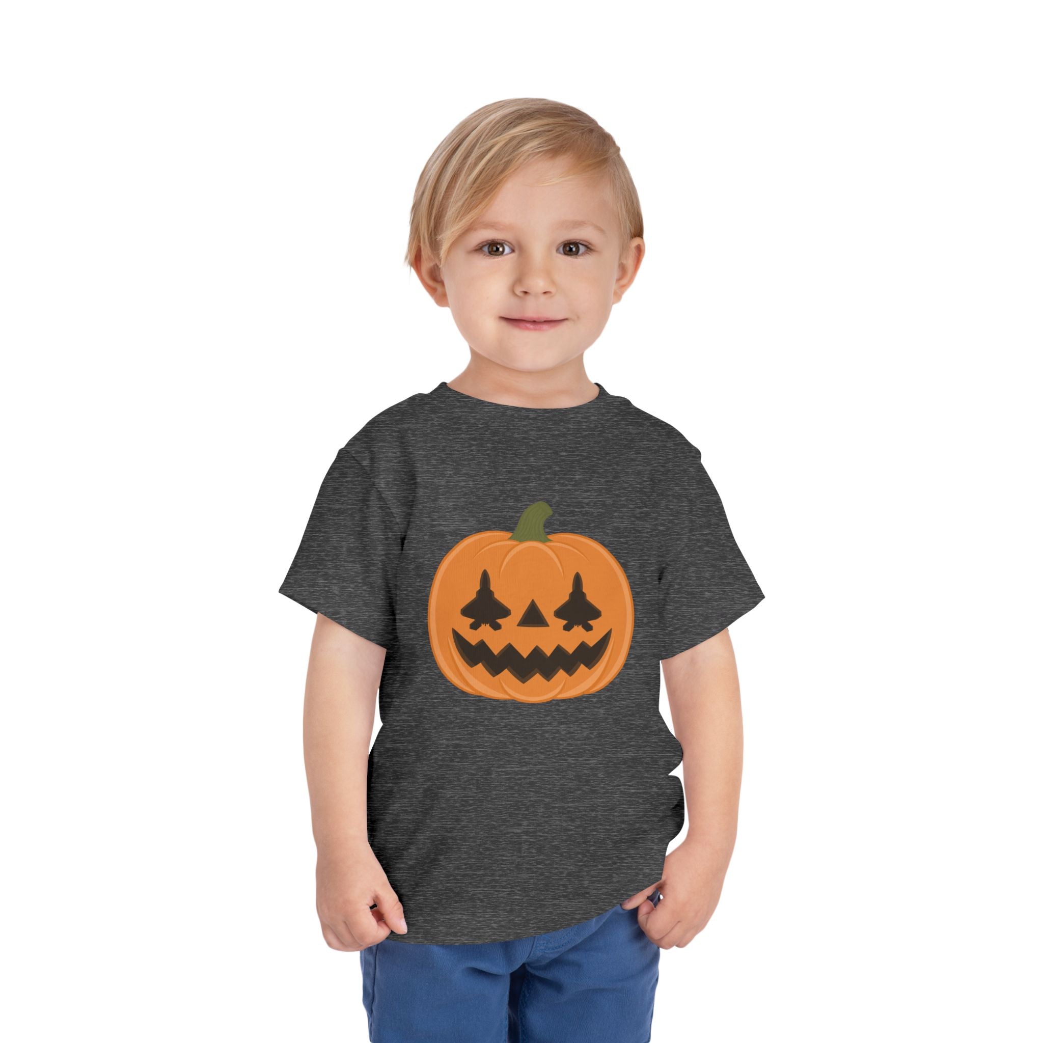 F-22 Jack-o-lantern Tee (Toddler)