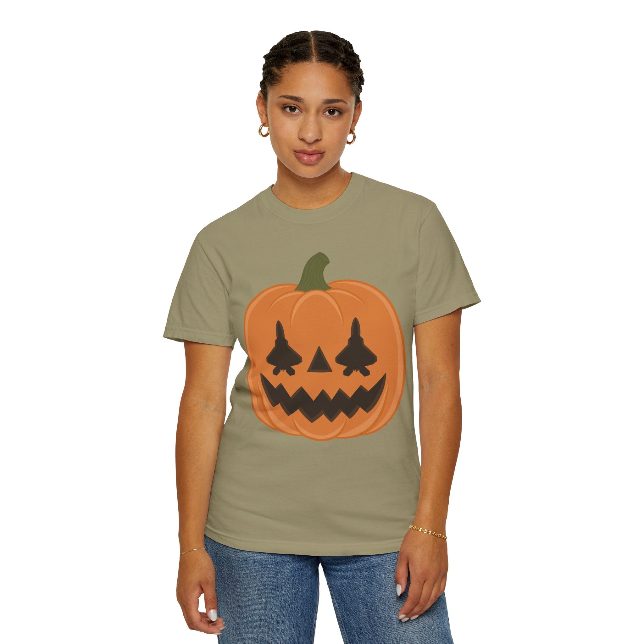 F-22 Jack-o-lantern Tee (Unisex)