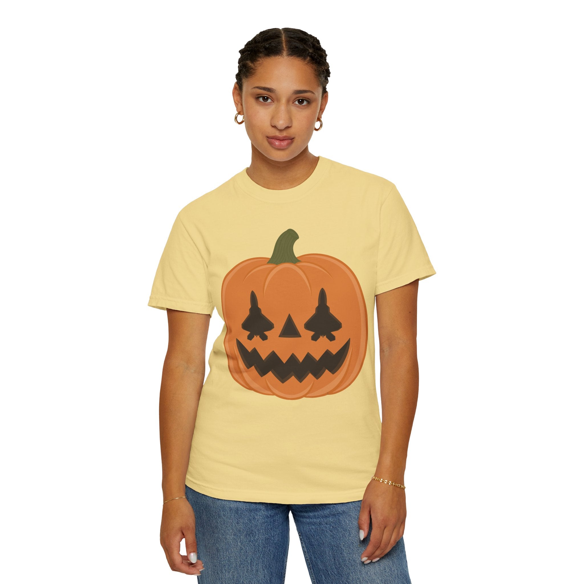 F-22 Jack-o-lantern Tee (Unisex)