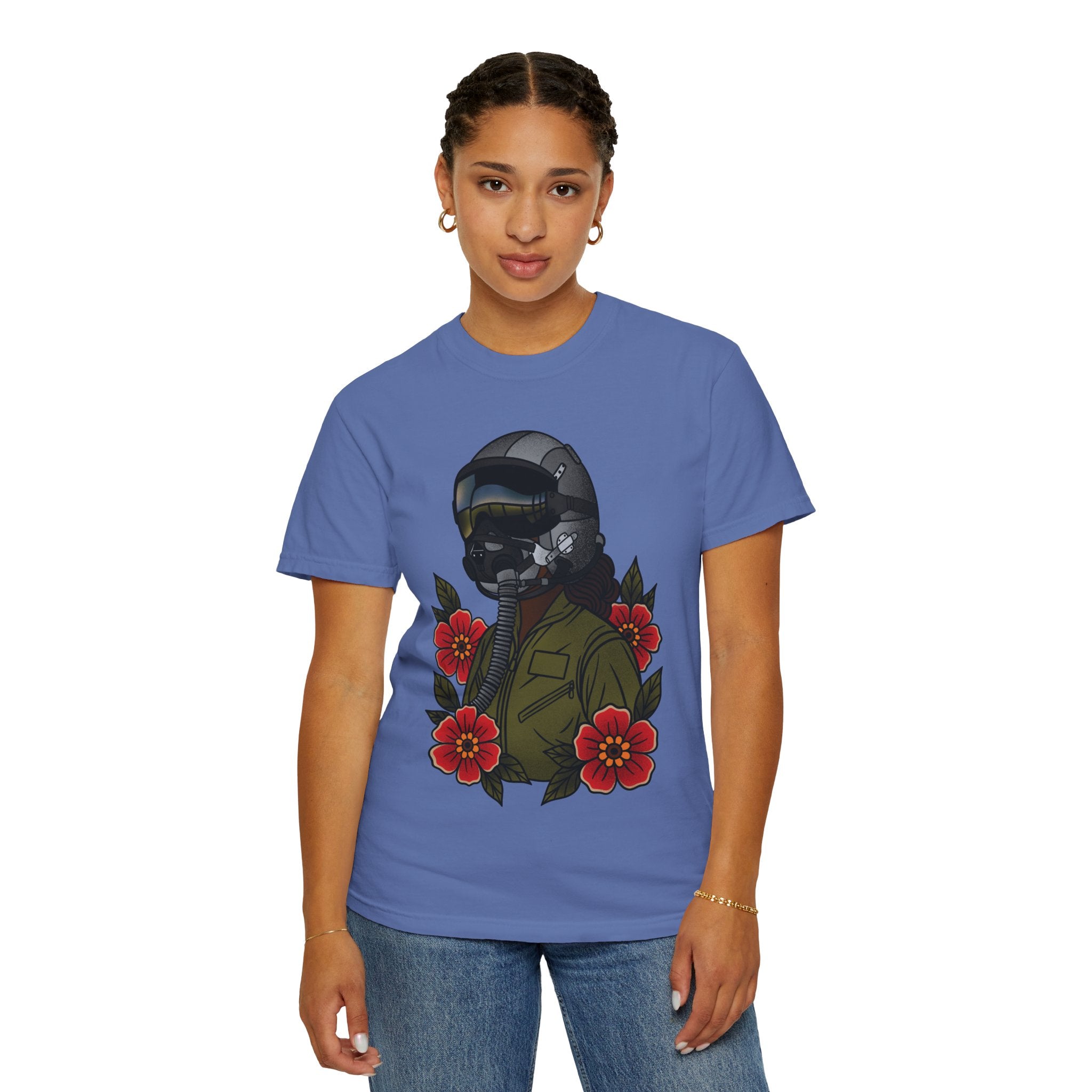 Fighter Pilot Tee - Deep (Unisex)