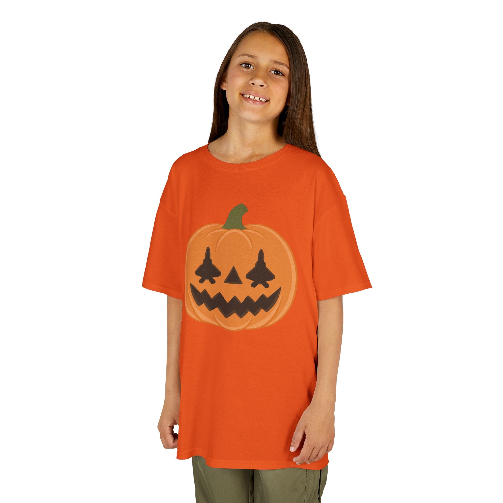 F-22 Jack-o-lantern Tee (Youth)