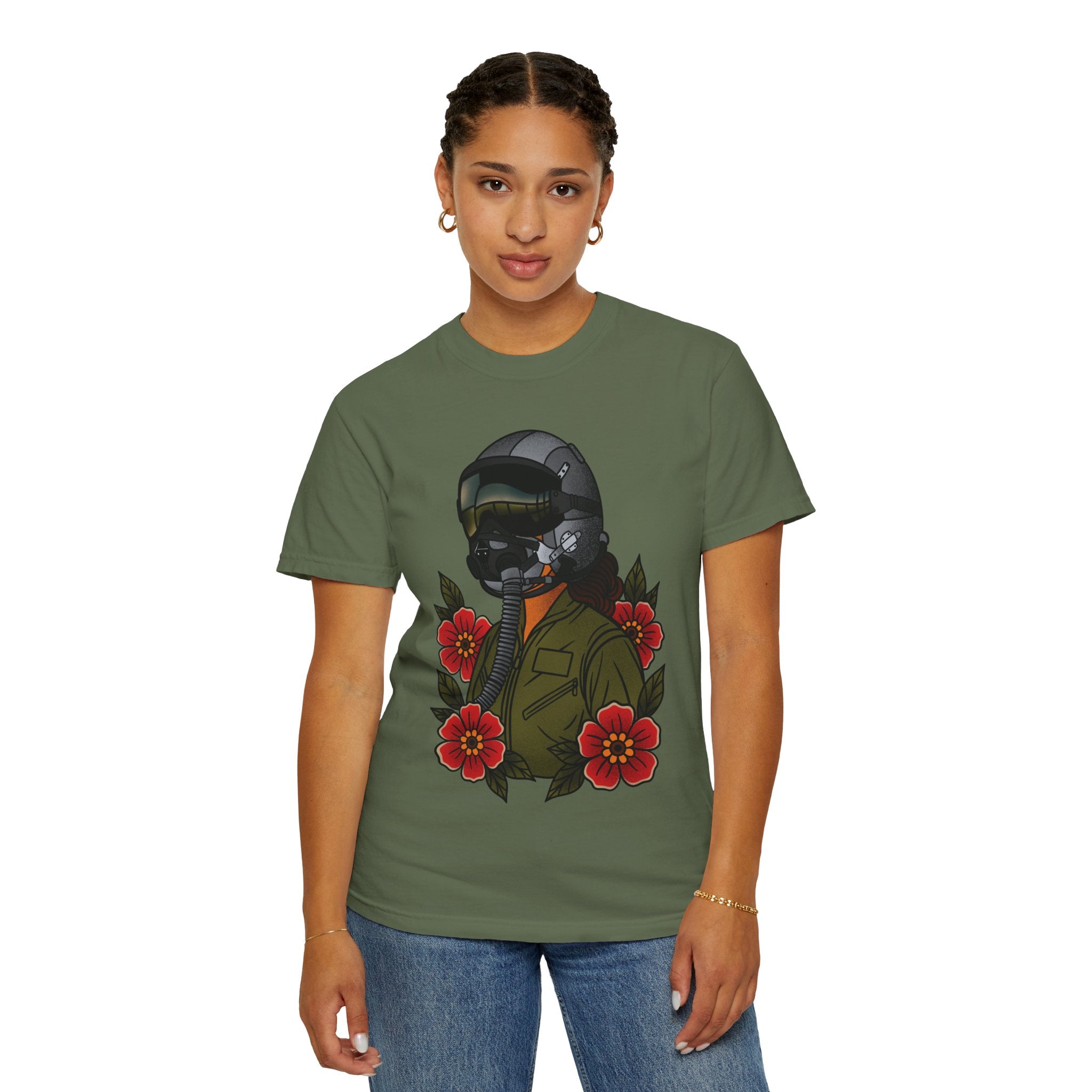 Fighter Pilot Tee - Traditional (Unisex)