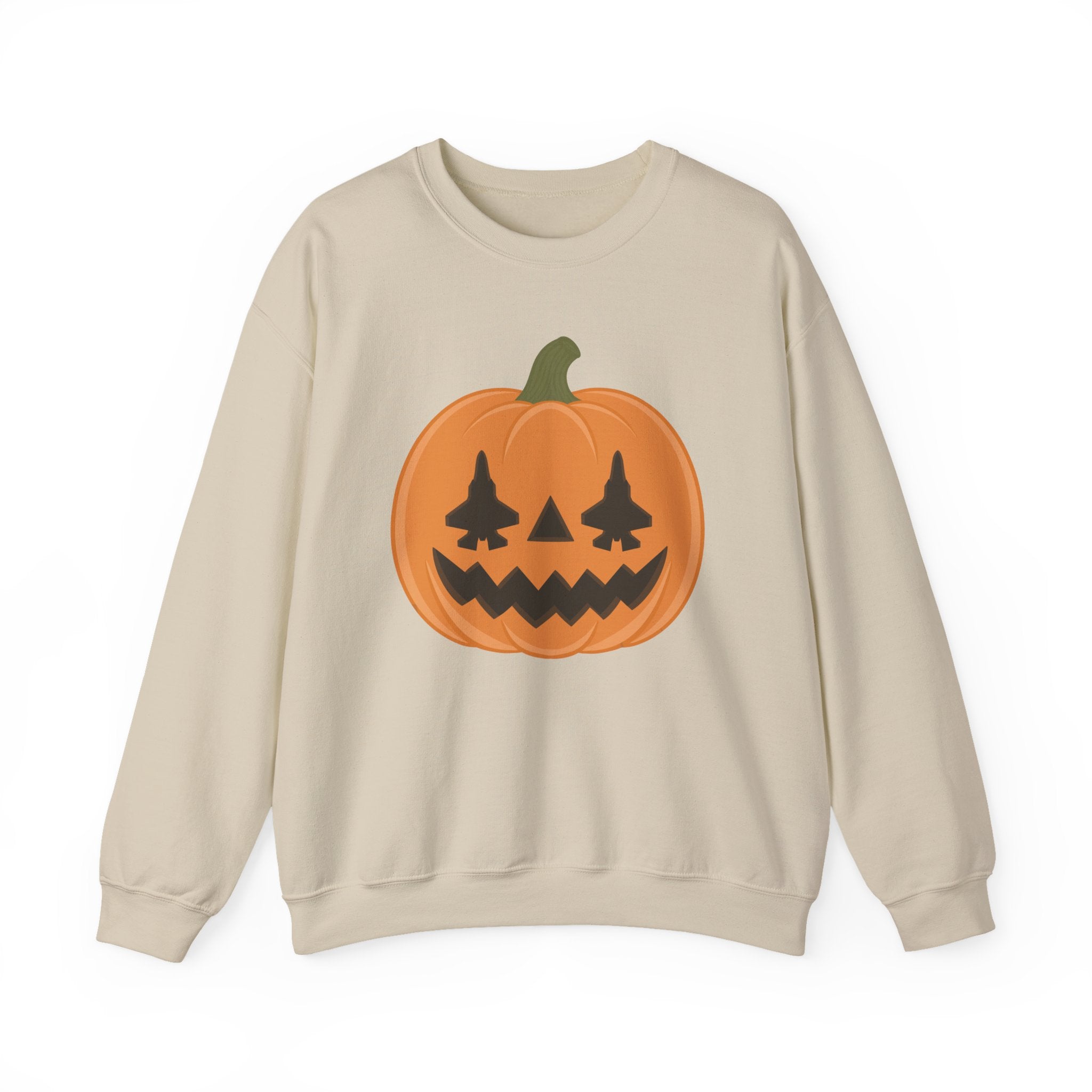 F-35 Jack-o-lantern Sweatshirt (Unisex)