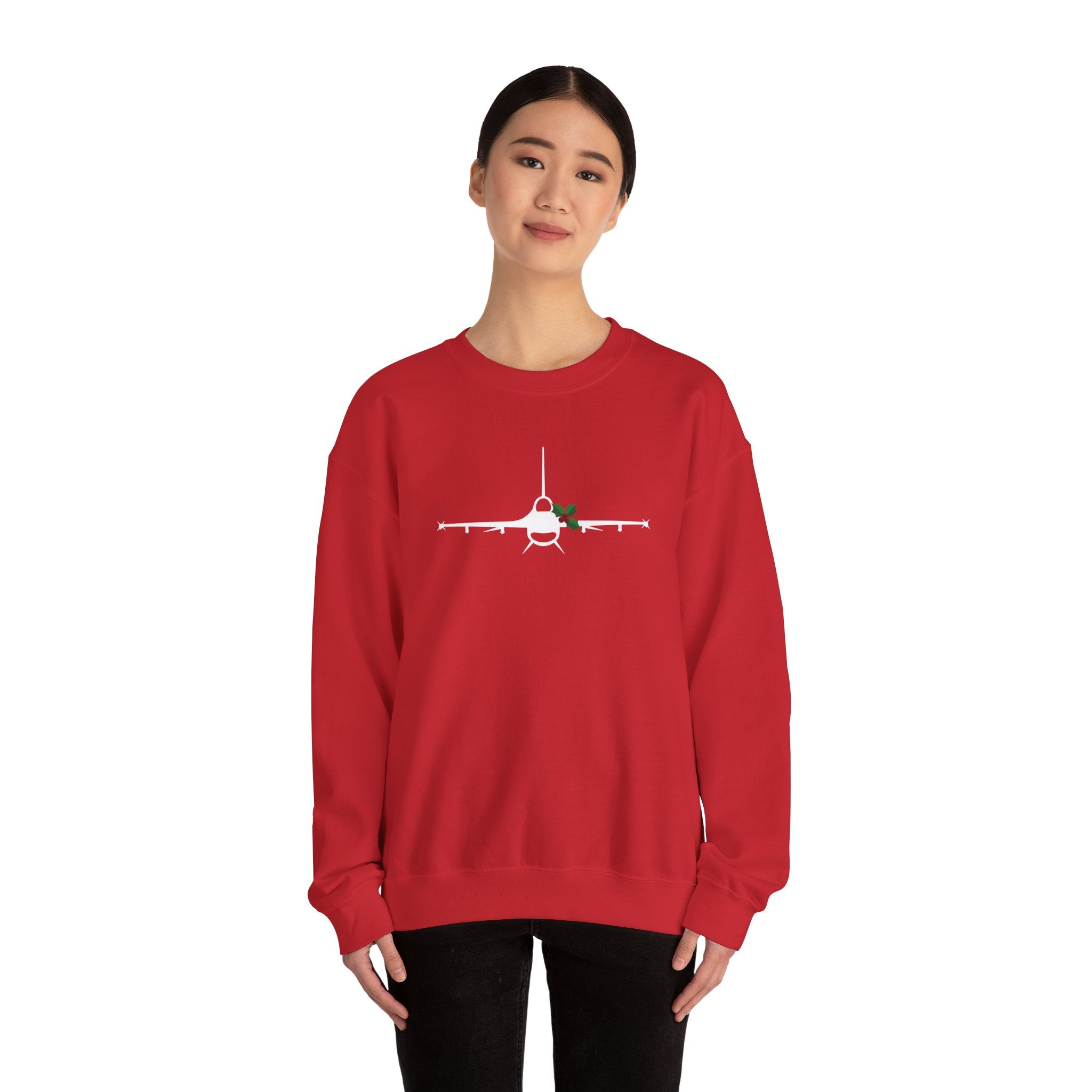 F-16 Holly Silhouette Sweatshirt (Unisex)