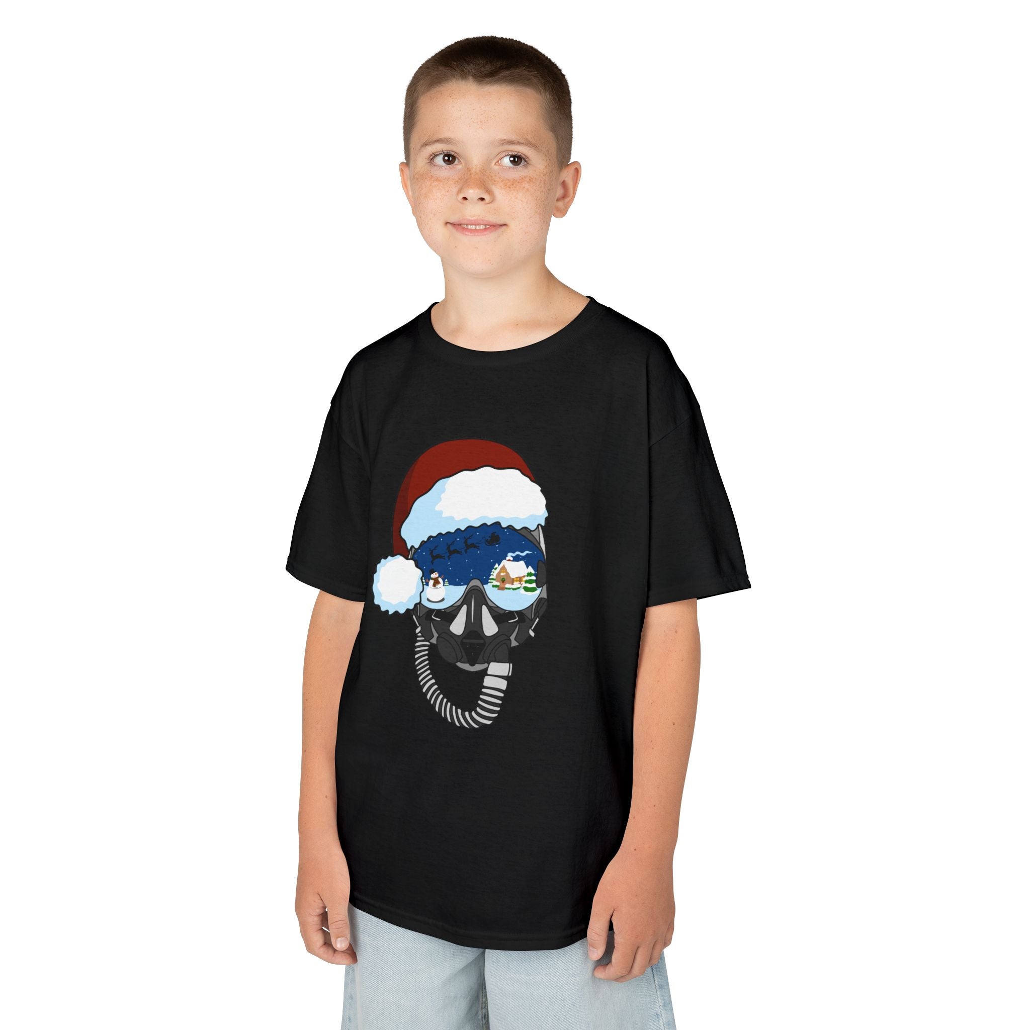 Santa Helmet Tee (Youth)