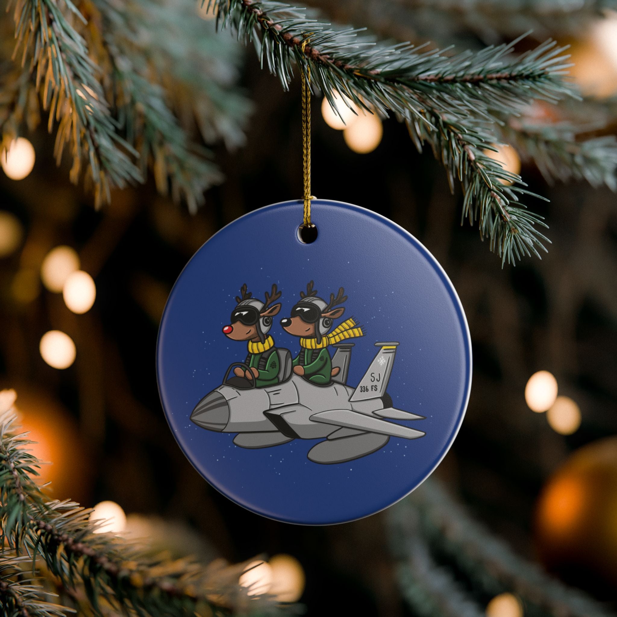 336 FS Inspired Reindeer Ornament