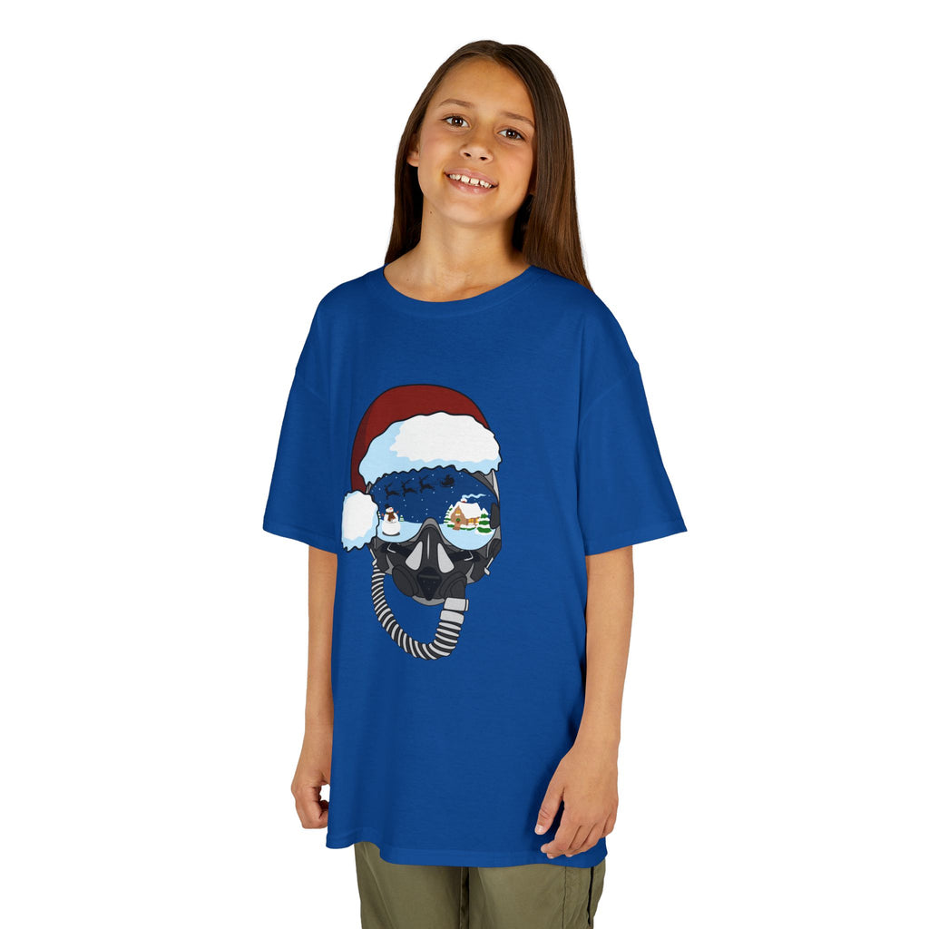 Santa Helmet Tee (Youth)