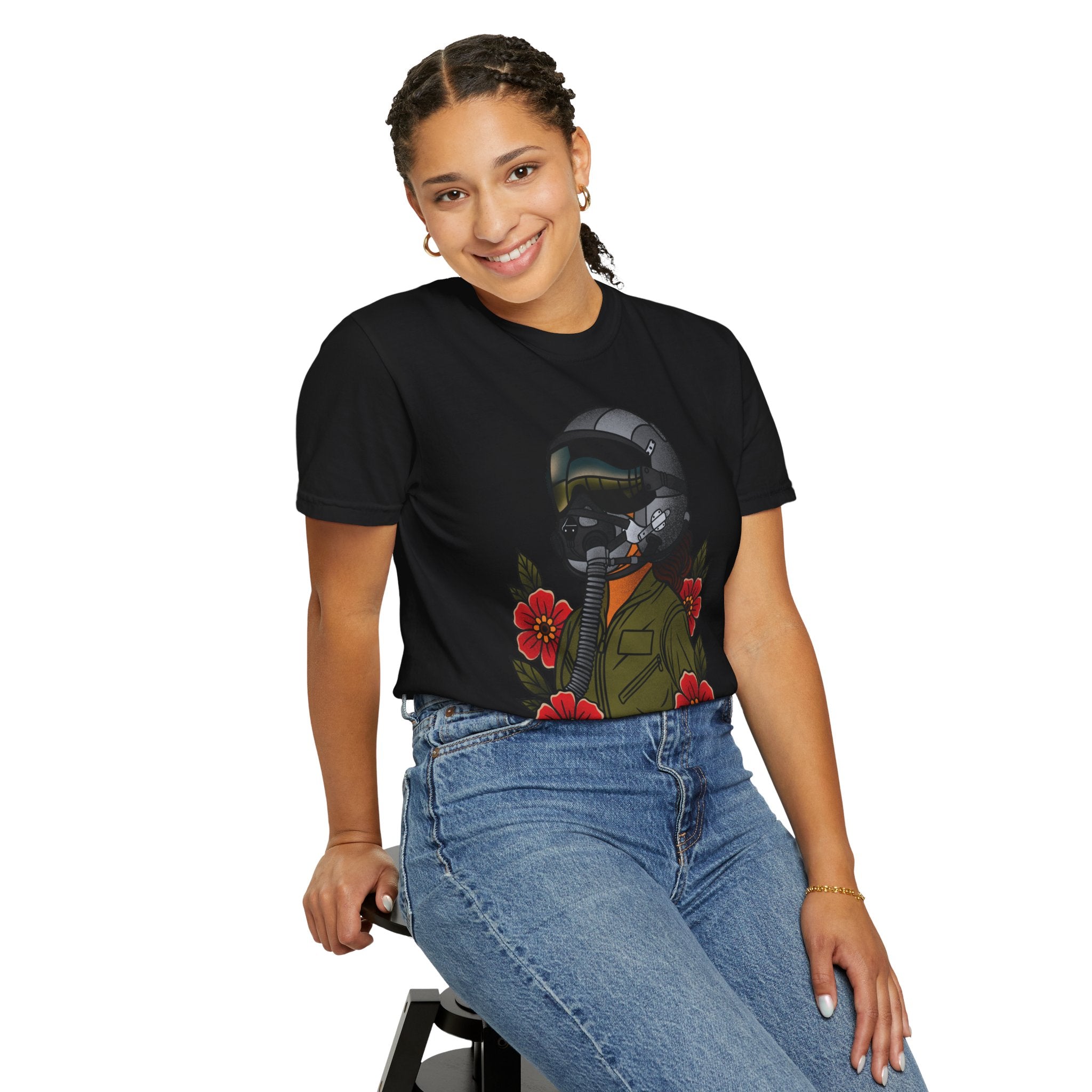 Fighter Pilot Tee - Traditional (Unisex)