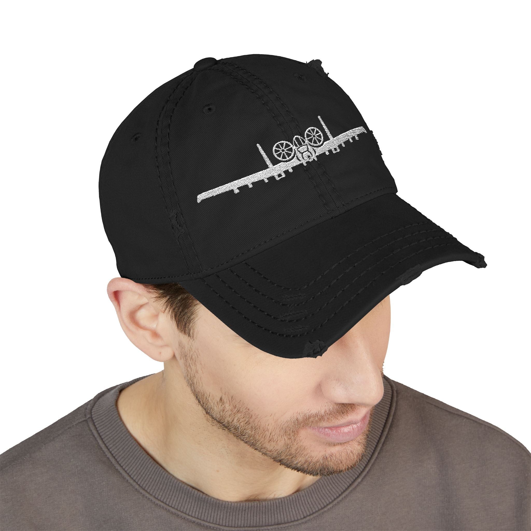 A-10 Distressed Dad Hat