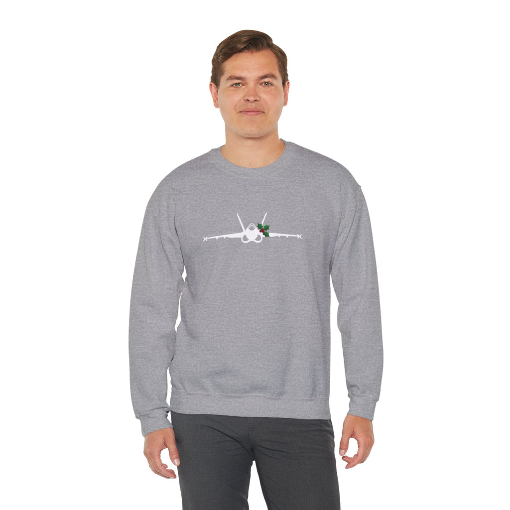 F-18 Holly Silhouette Sweatshirt (Unisex)