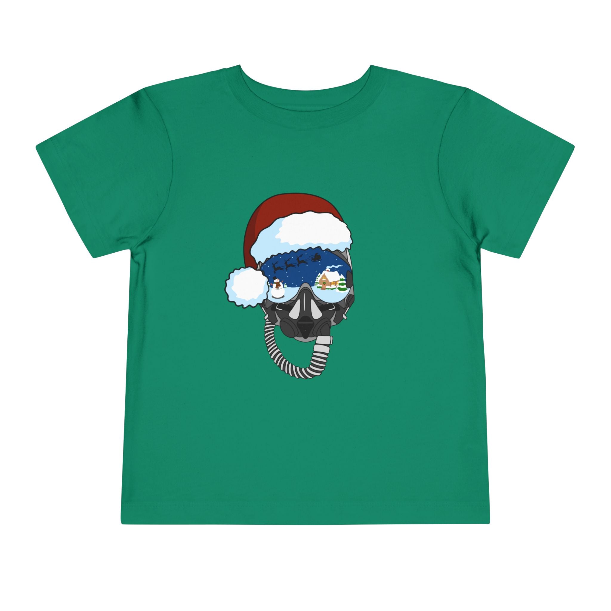 Santa Helmet Tee (Toddler)