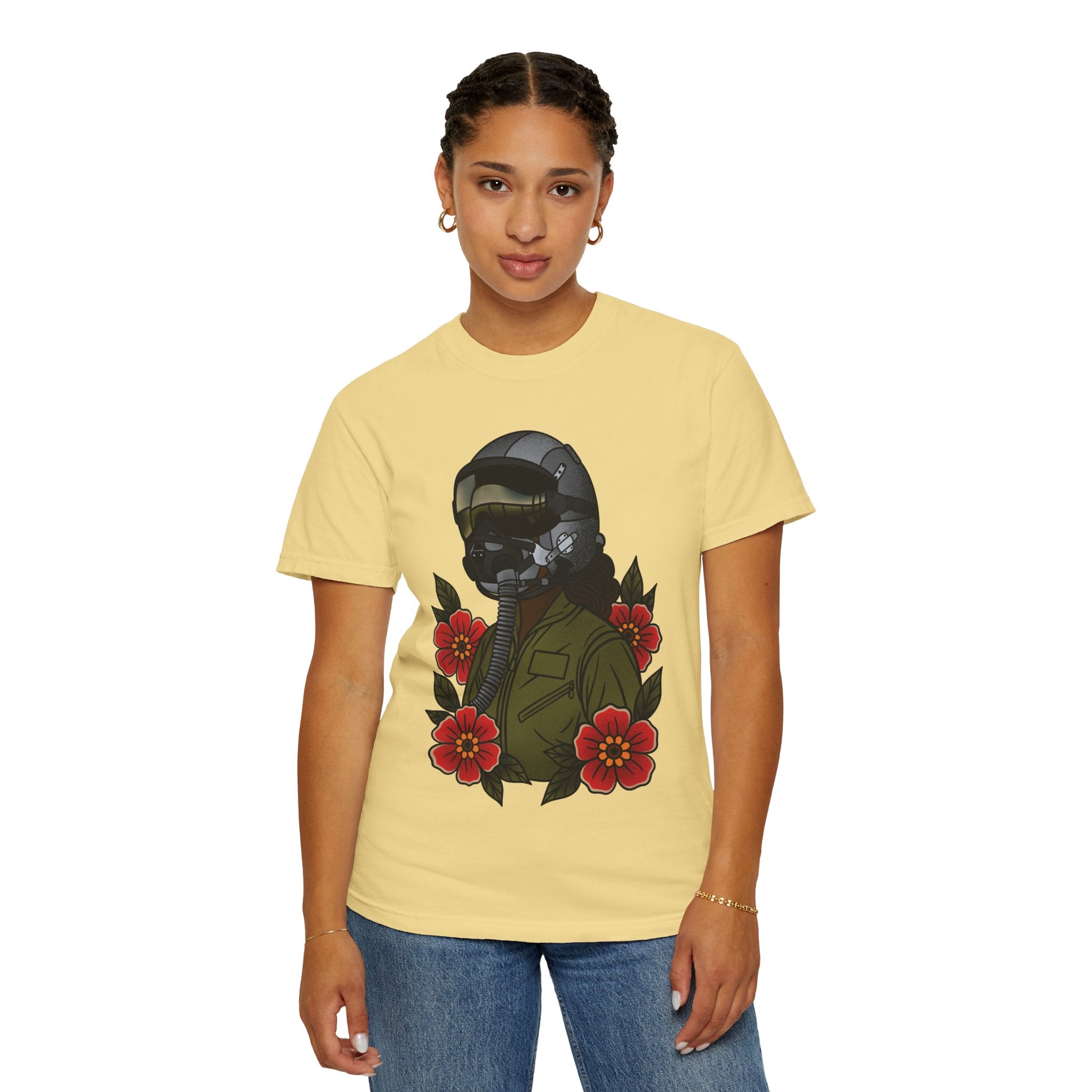 Fighter Pilot Tee - Deep (Unisex)