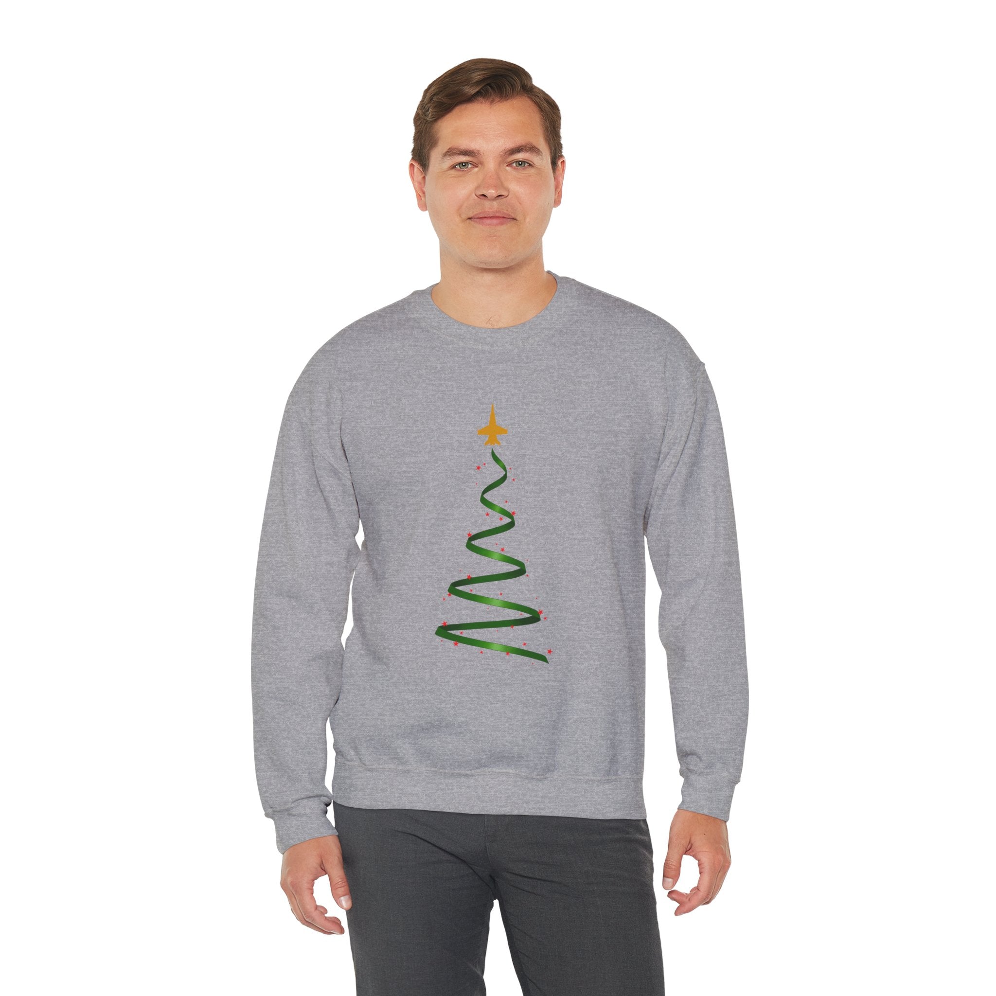 F-18 Christmas Tree Sweatshirt (Unisex)
