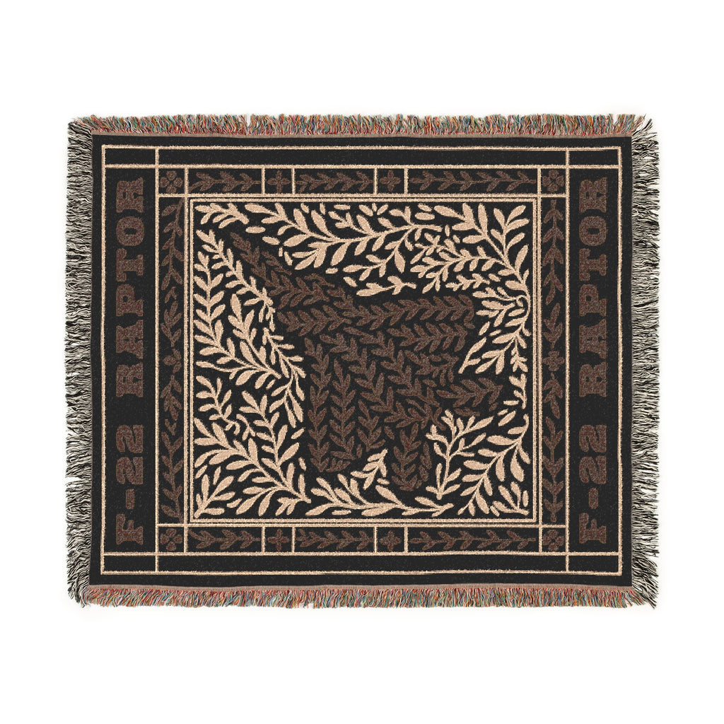 F-22 Woven Throw Blanket