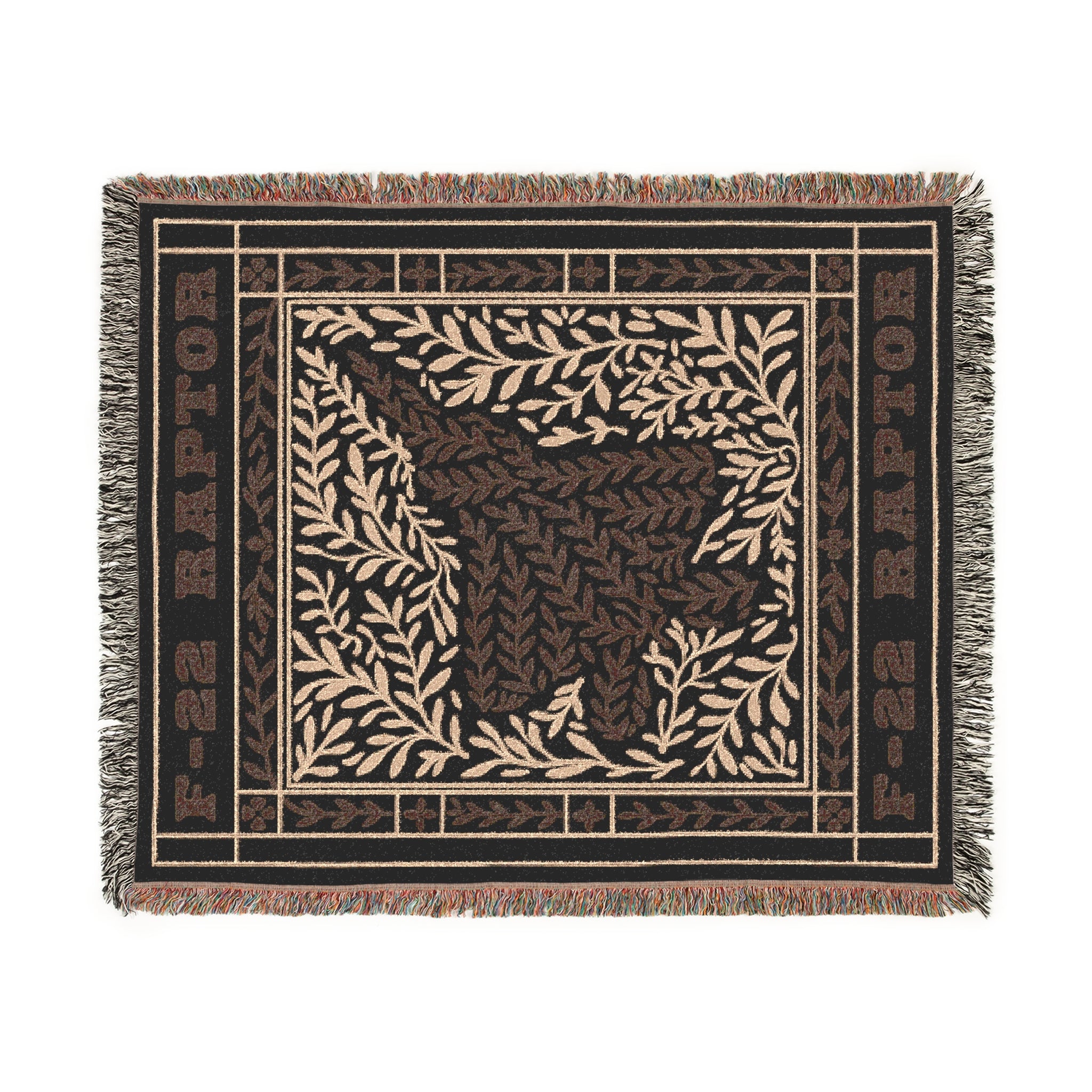 F-22 Woven Throw Blanket