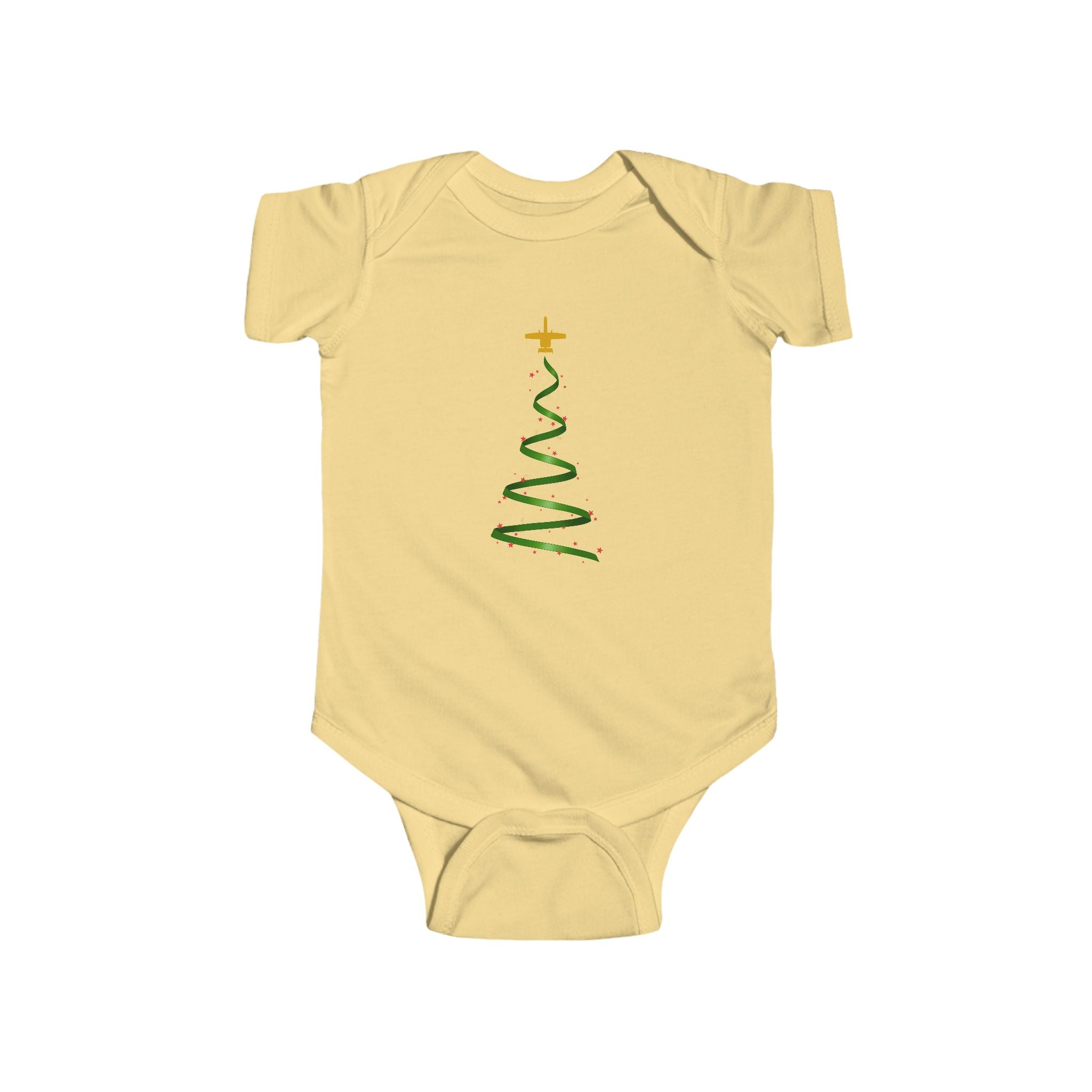 A-10 Christmas Tree Baby Onesie