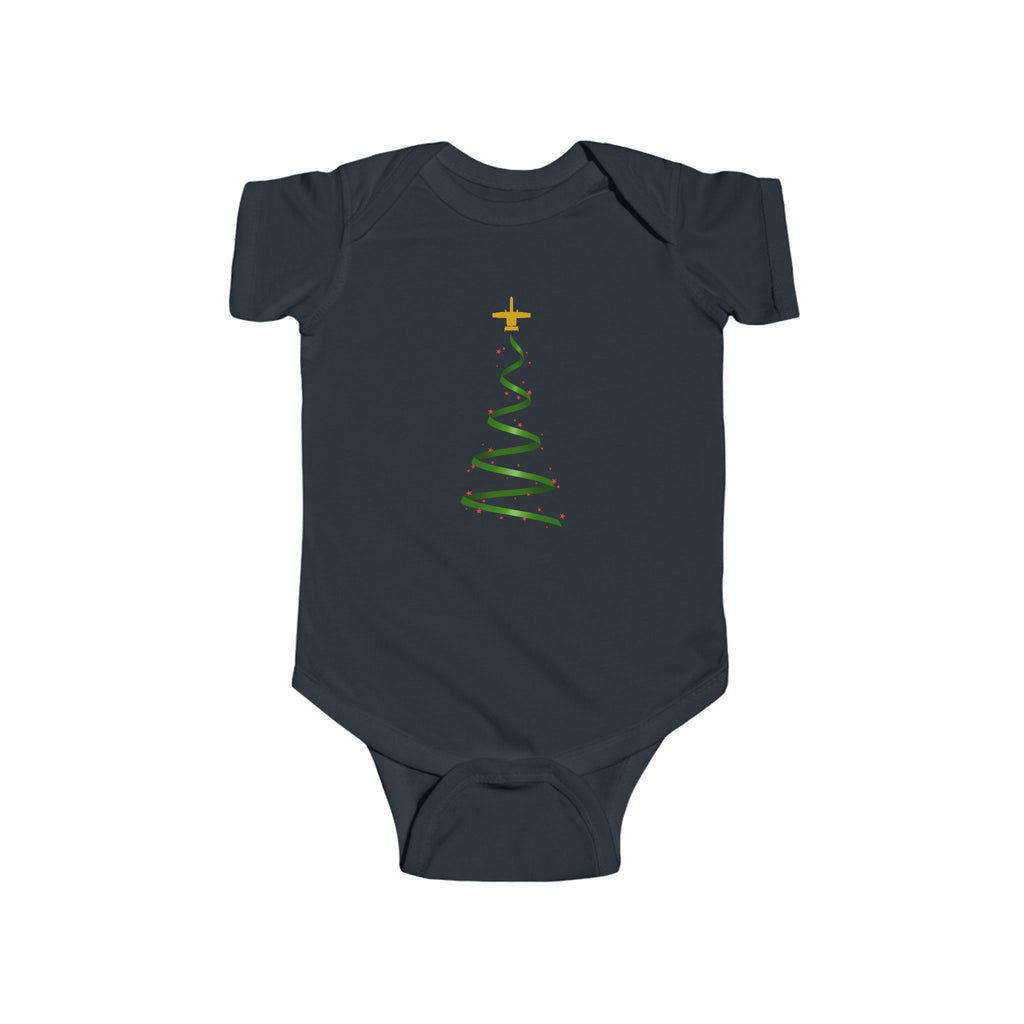 A-10 Christmas Tree Baby Onesie
