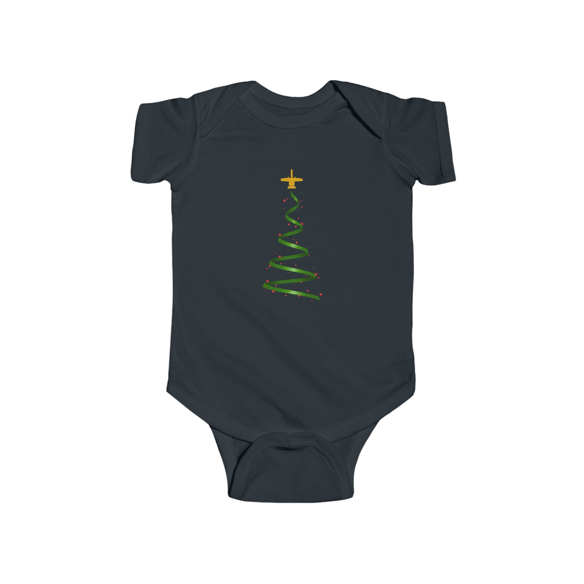 A-10 Christmas Tree Baby Onesie