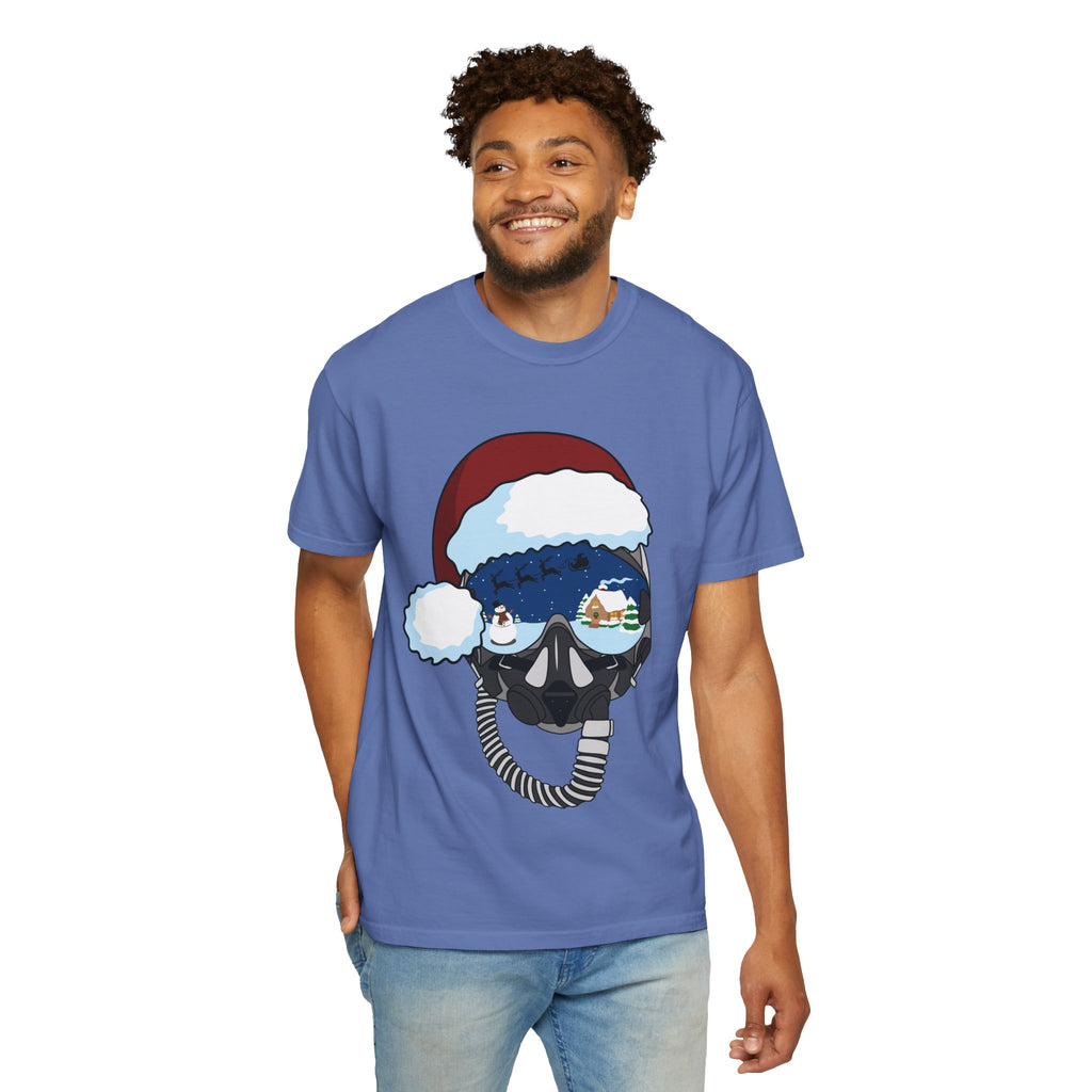 Santa Helmet Tee (Unisex)