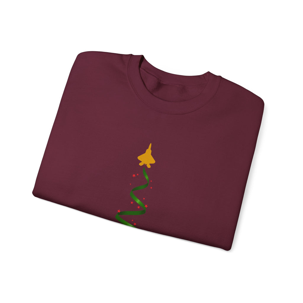F-22 Christmas Tree Sweatshirt (Unisex)