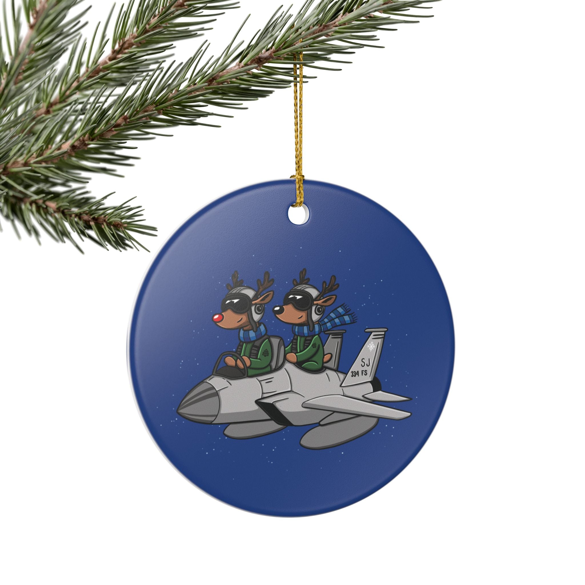 334 FS Inspired Reindeer Ornament