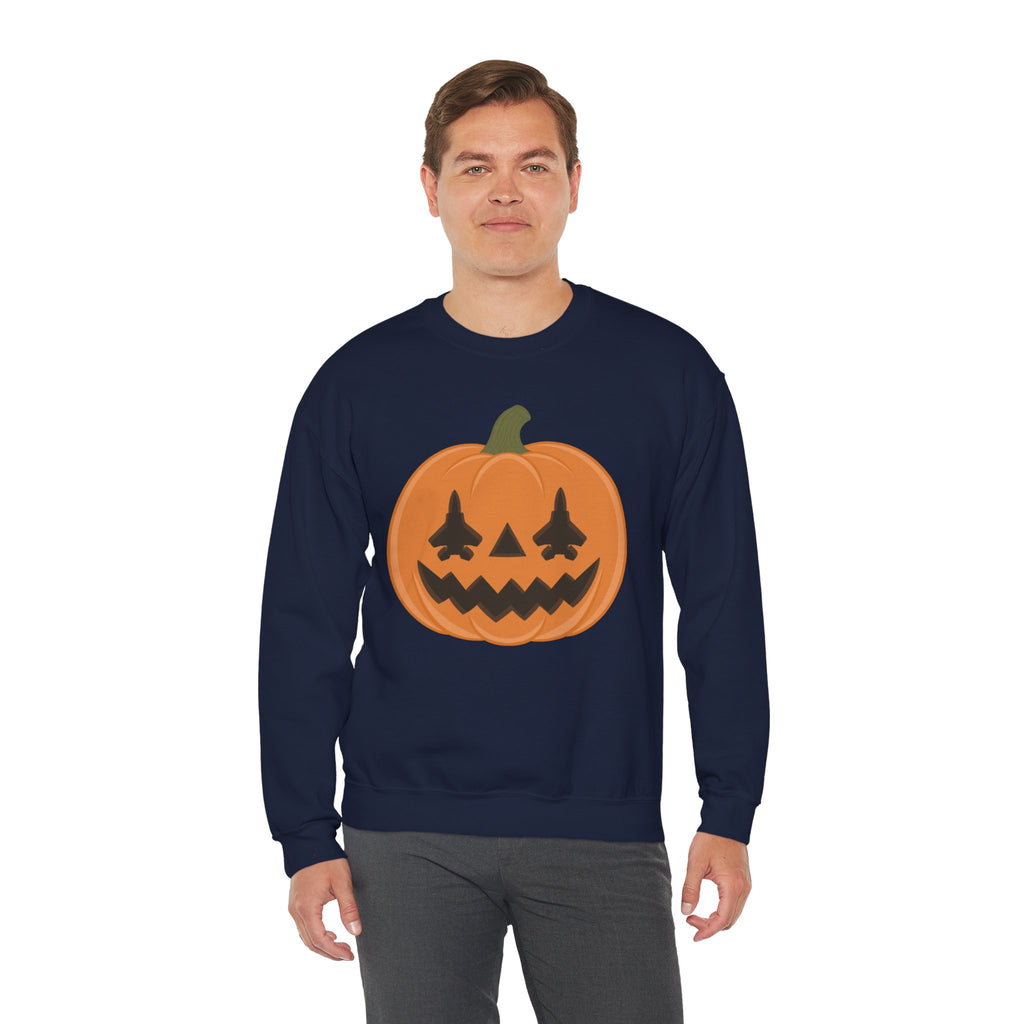 F-15 Jack-o-lantern Sweatshirt (Unisex)