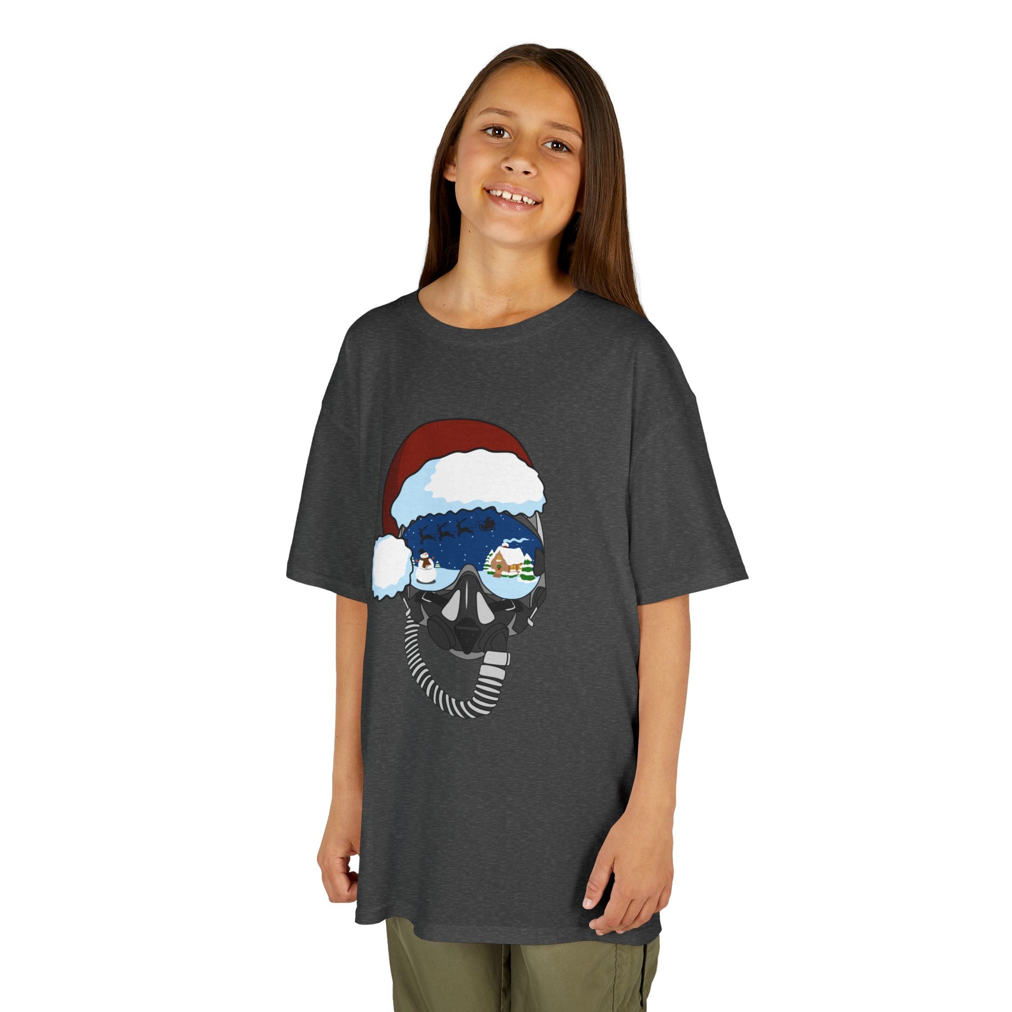 Santa Helmet Tee (Youth)