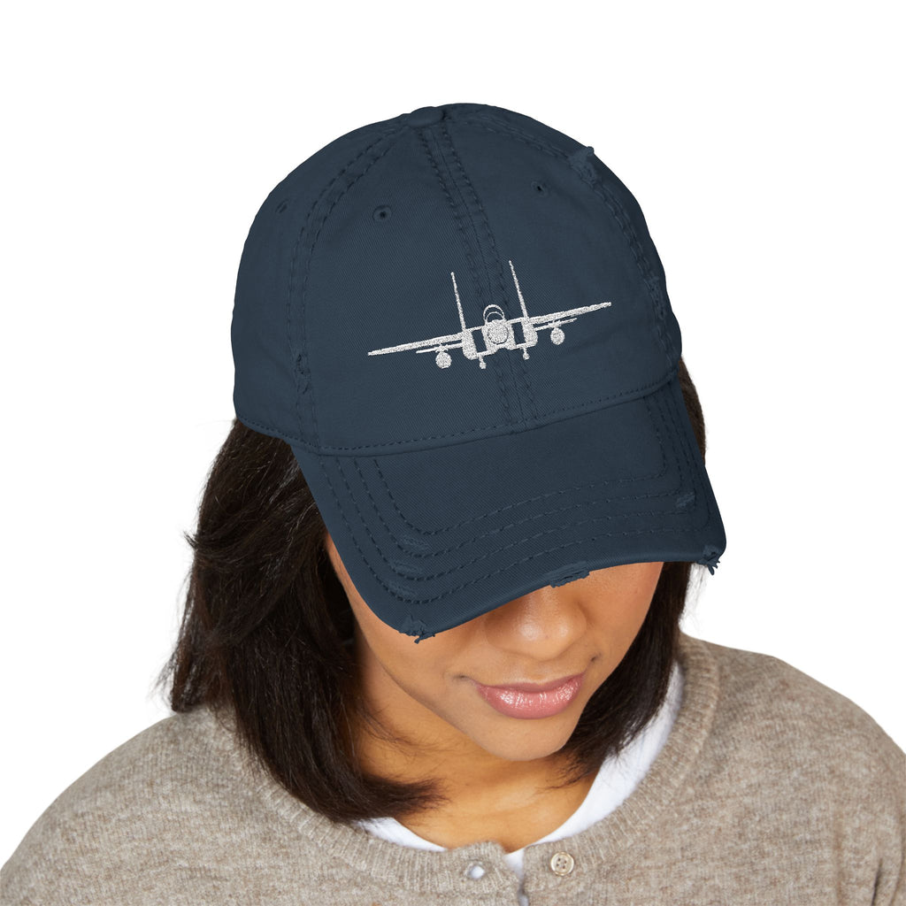 F-15 Distressed Dad Hat