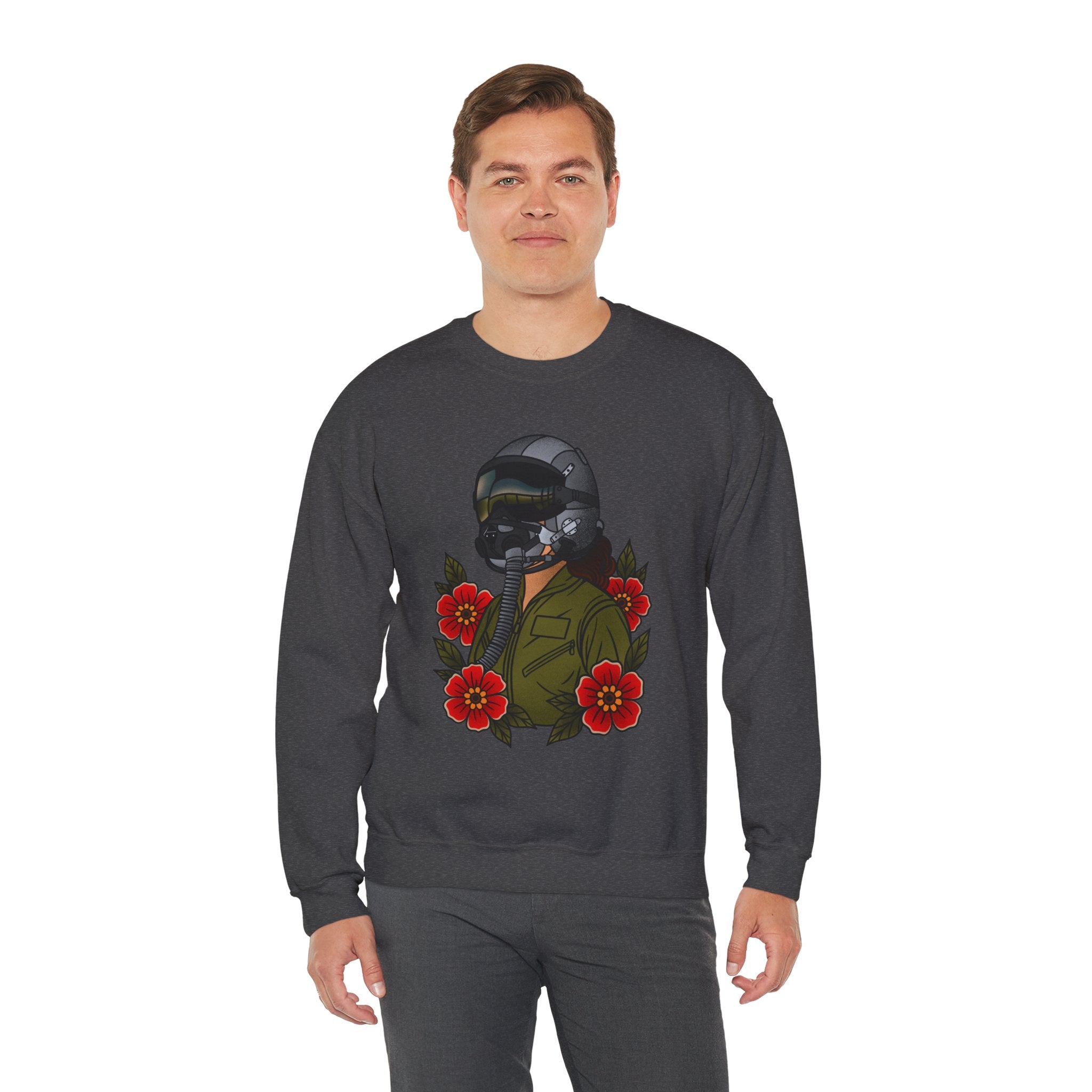 Fighter Pilot Sweatshirt - Fair (Unisex)