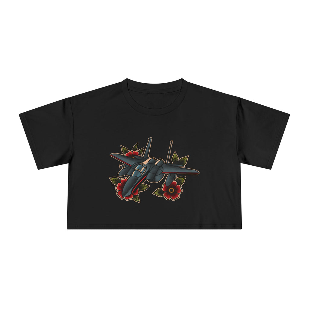 F-15 Tattoo Crop Tee