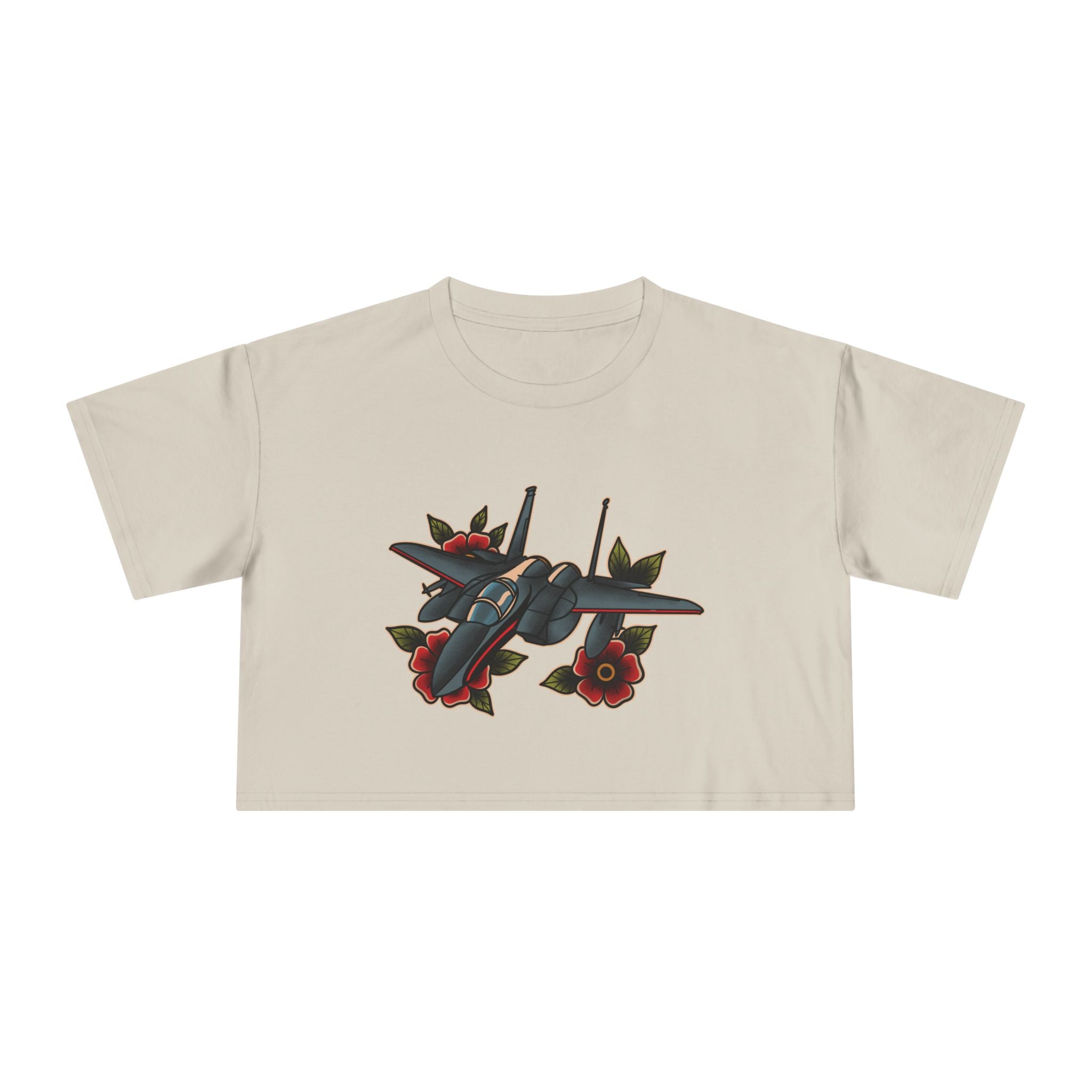 F-15 Tattoo Crop Tee