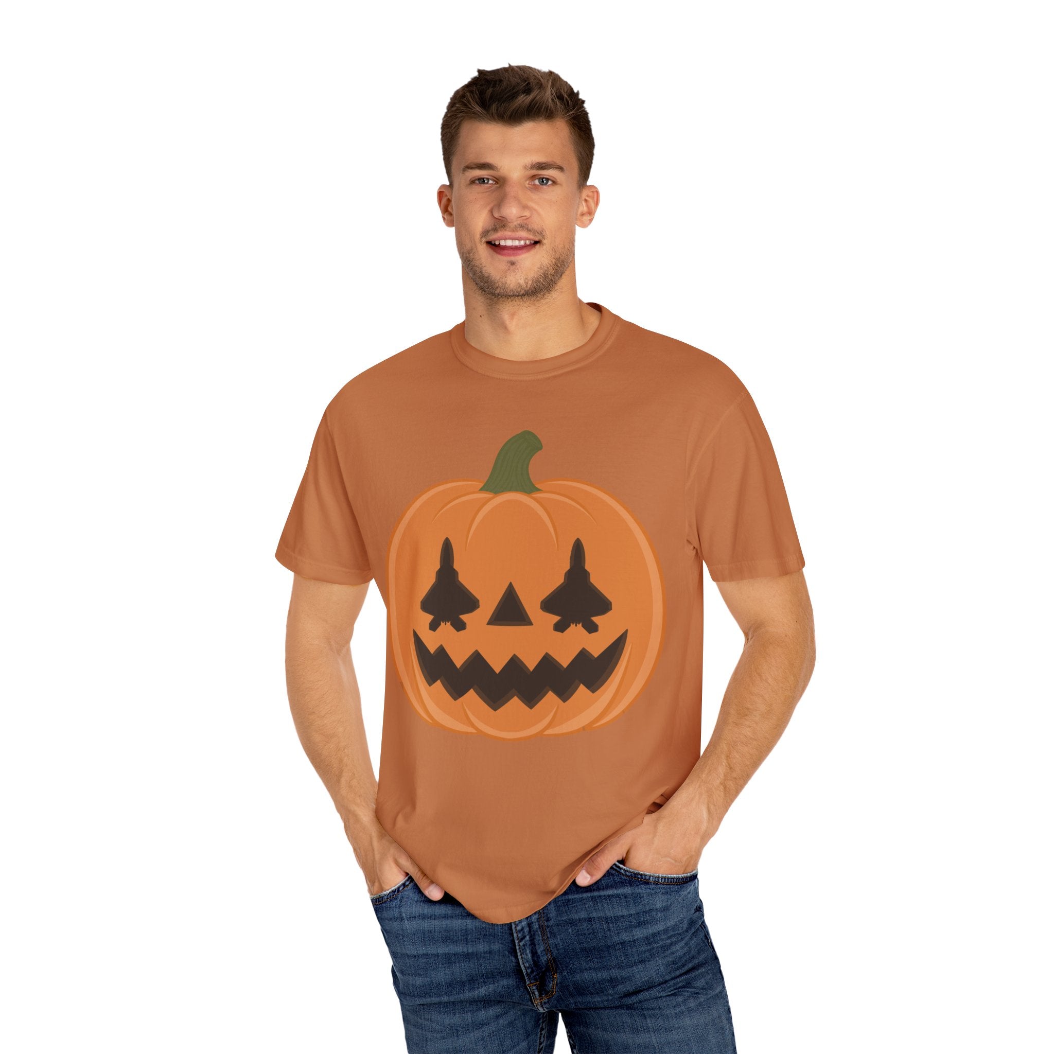 F-22 Jack-o-lantern Tee (Unisex)