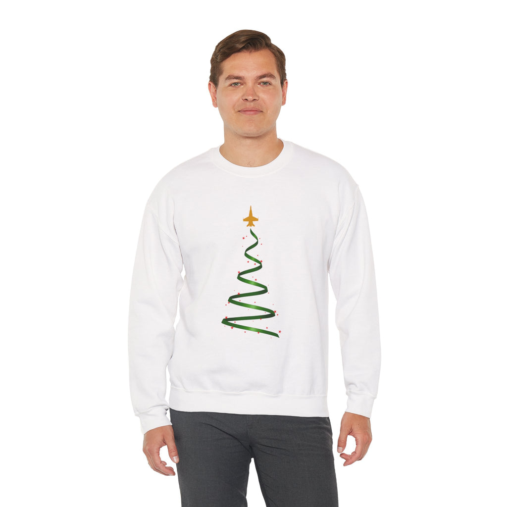 F-18 Christmas Tree Sweatshirt (Unisex)