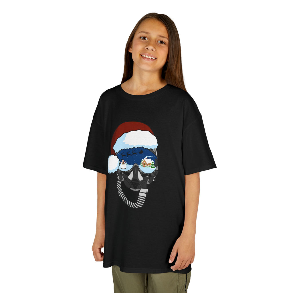 Santa Helmet Tee (Youth)