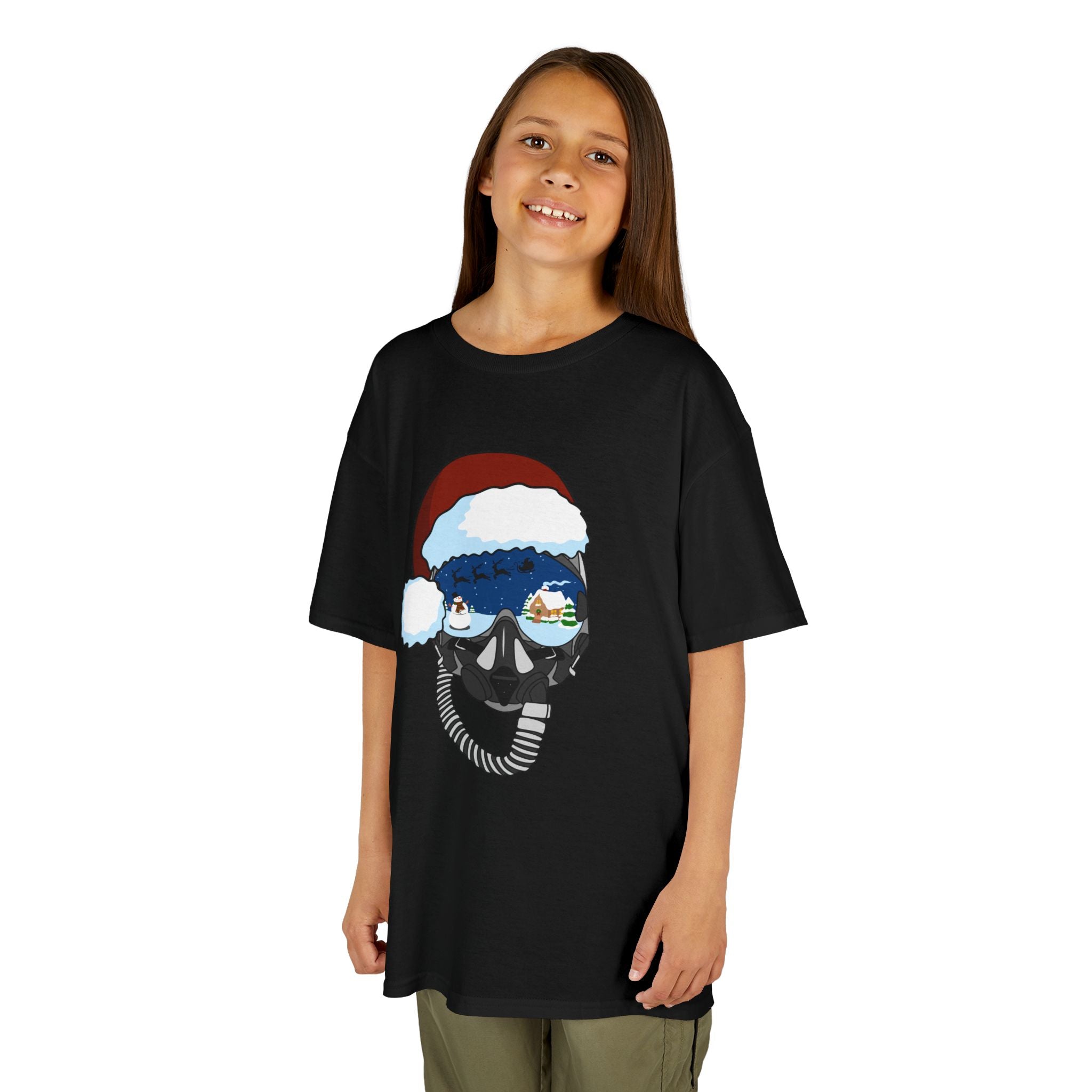 Santa Helmet Tee (Youth)