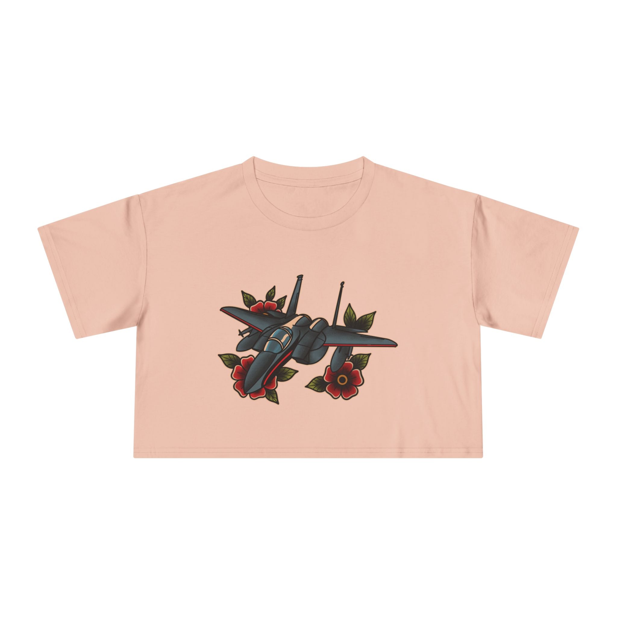 F-15 Tattoo Crop Tee