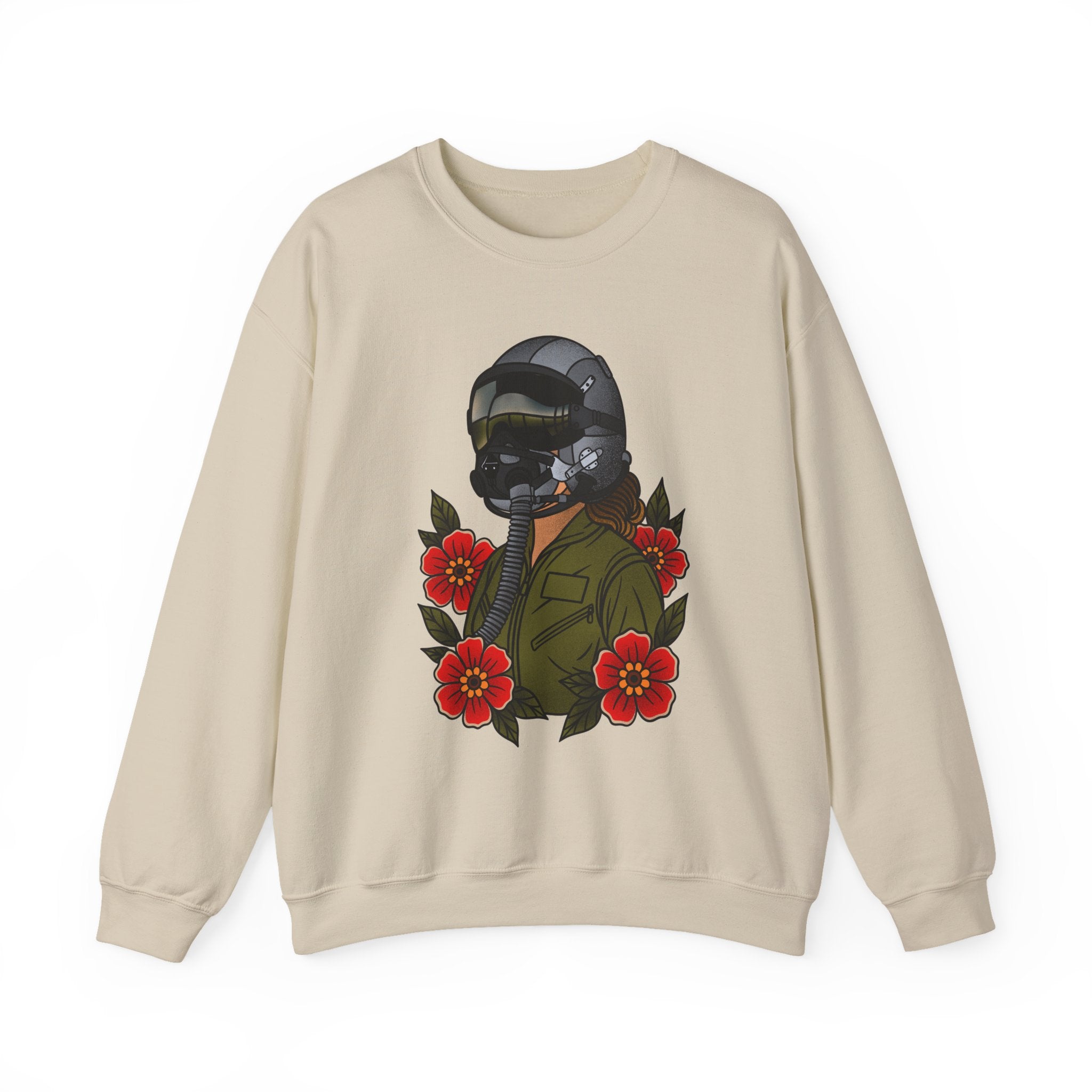 Fighter Pilot Sweatshirt - Fair 2 (Unisex)