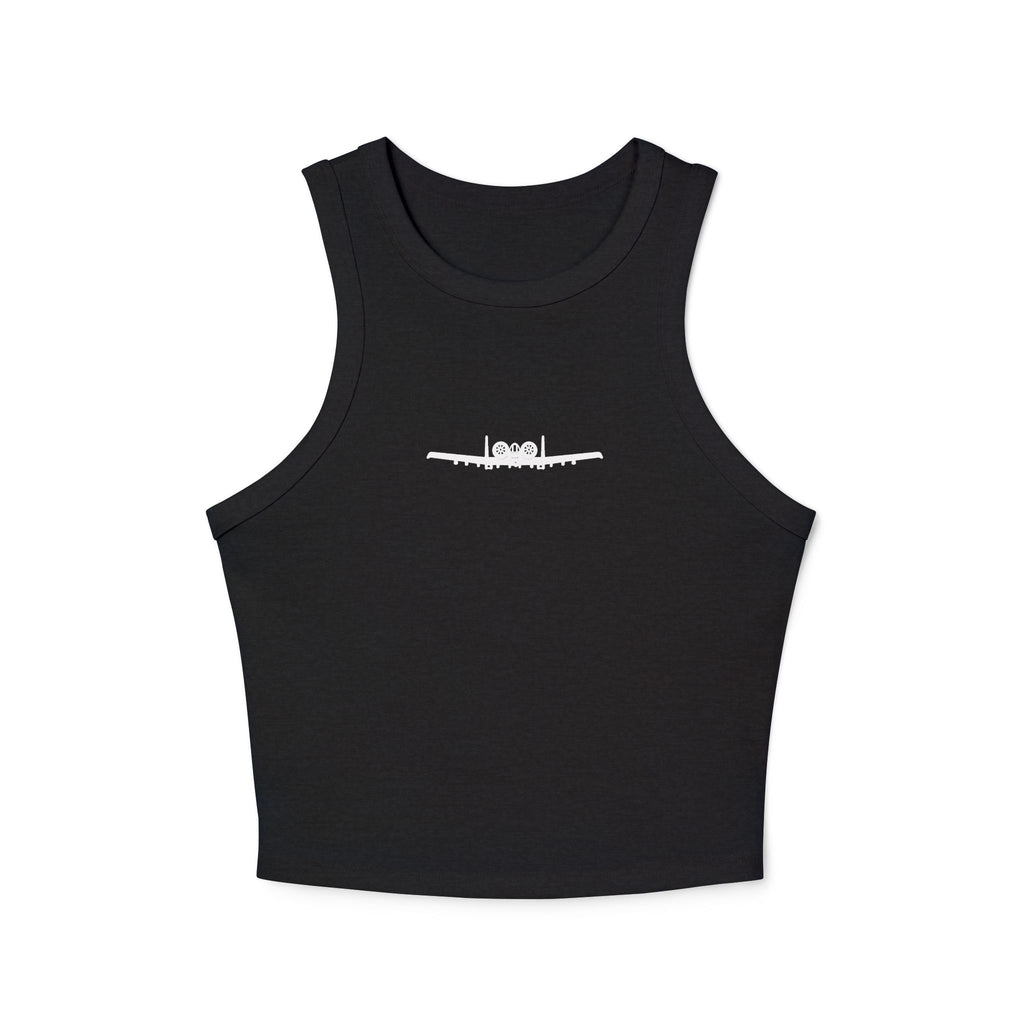 A-10 Silhouette Premium Crop Tank (Women)
