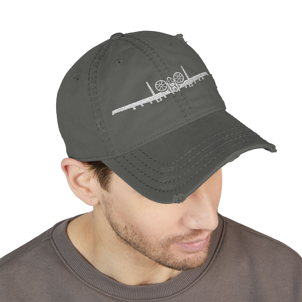 A-10 Distressed Dad Hat