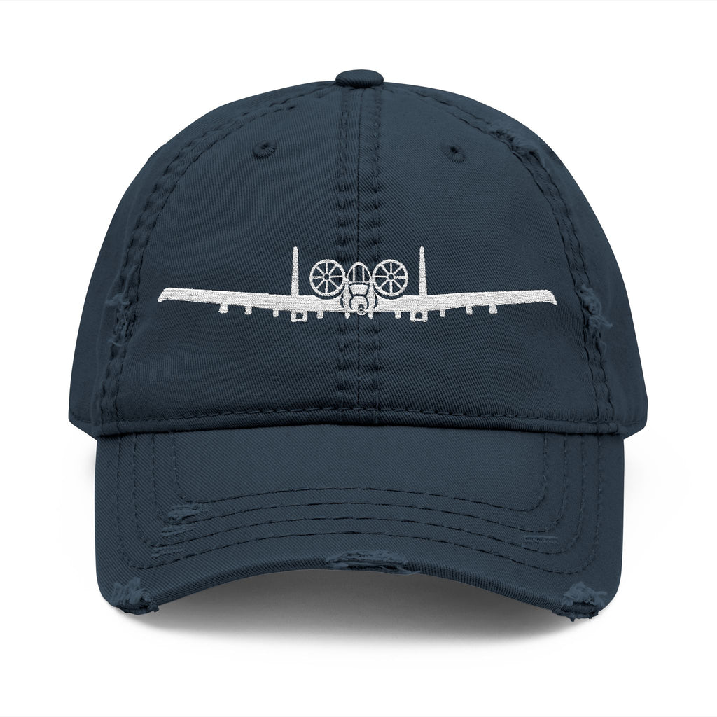 A-10 Distressed Dad Hat