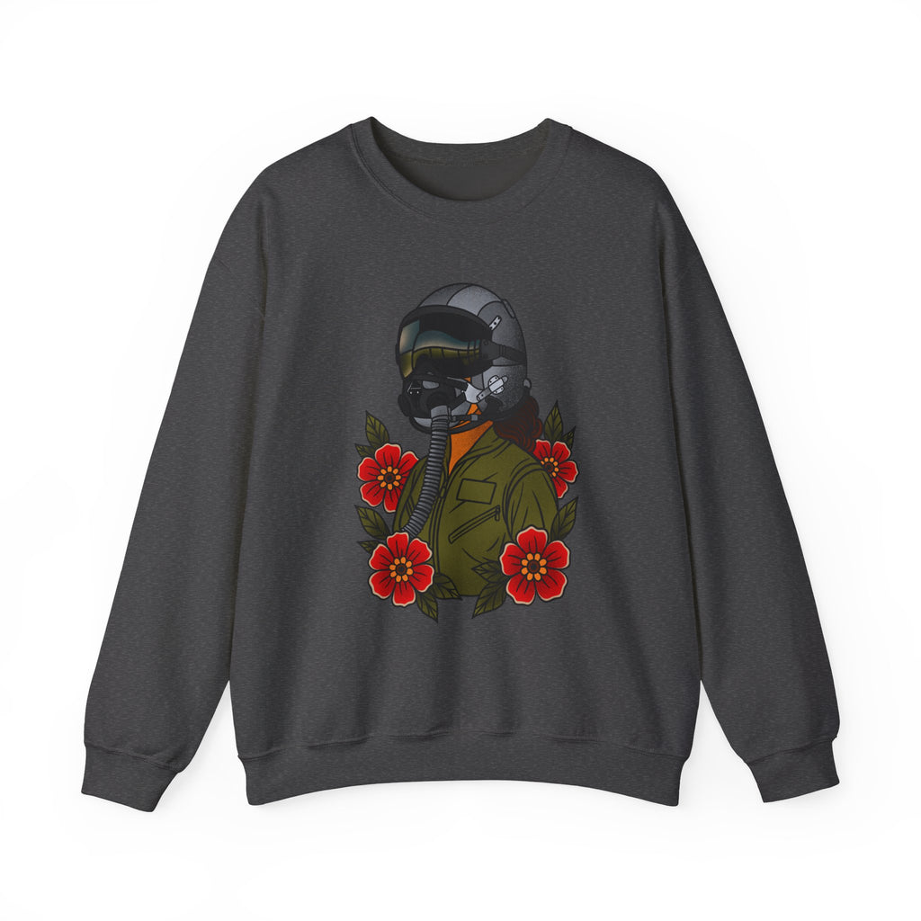 Fighter Pilot Sweatshirt - Traditional (Unisex)