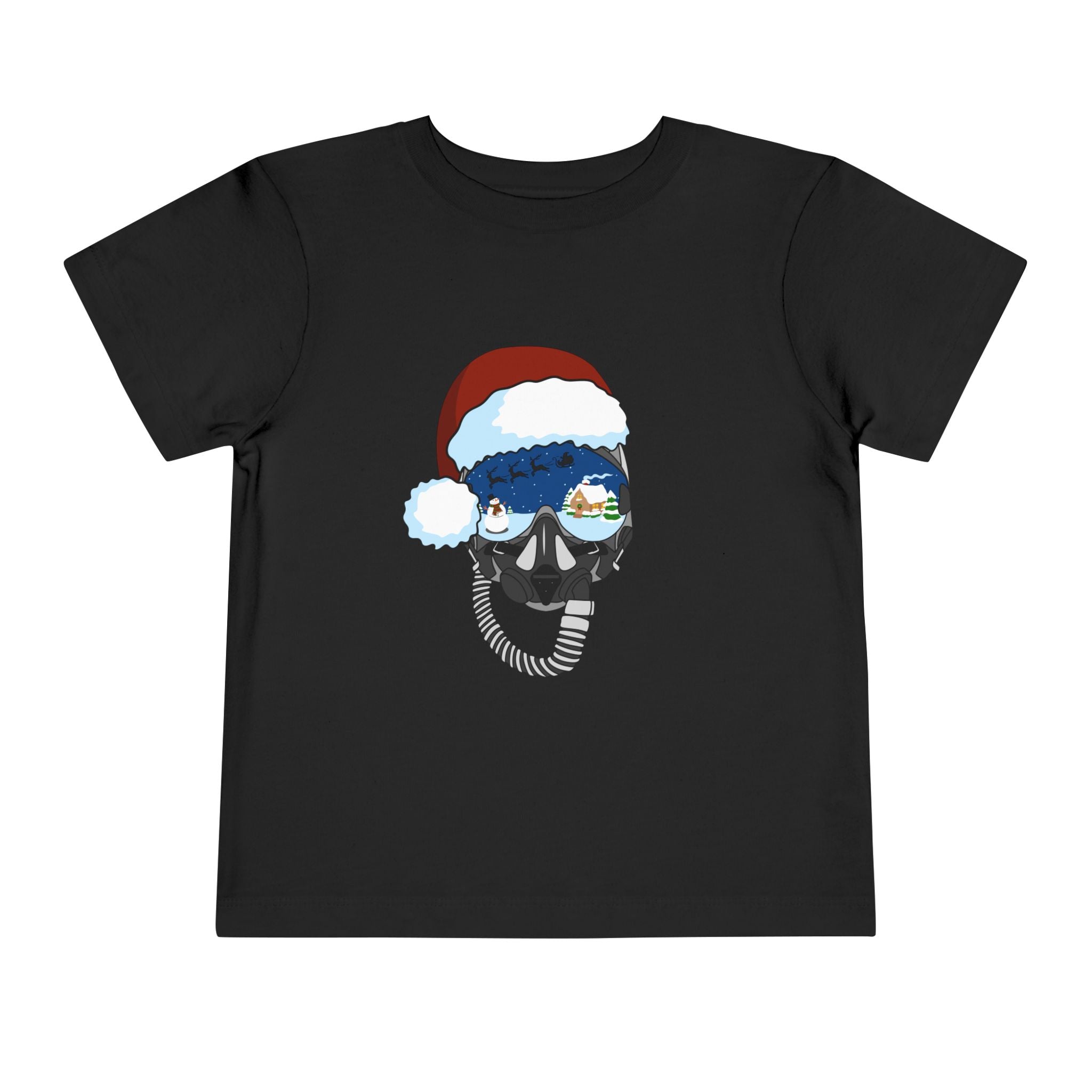 Santa Helmet Tee (Toddler)