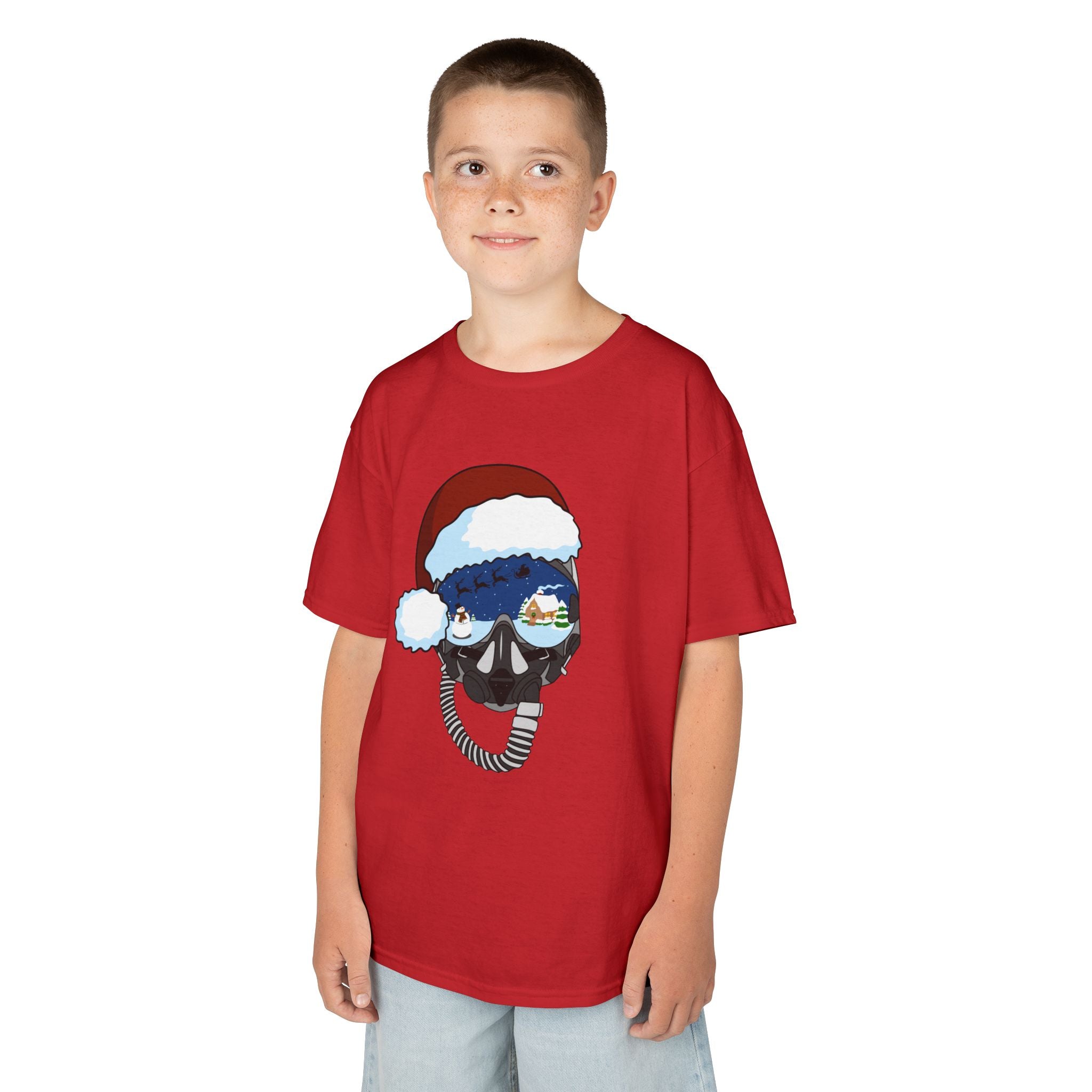 Santa Helmet Tee (Youth)