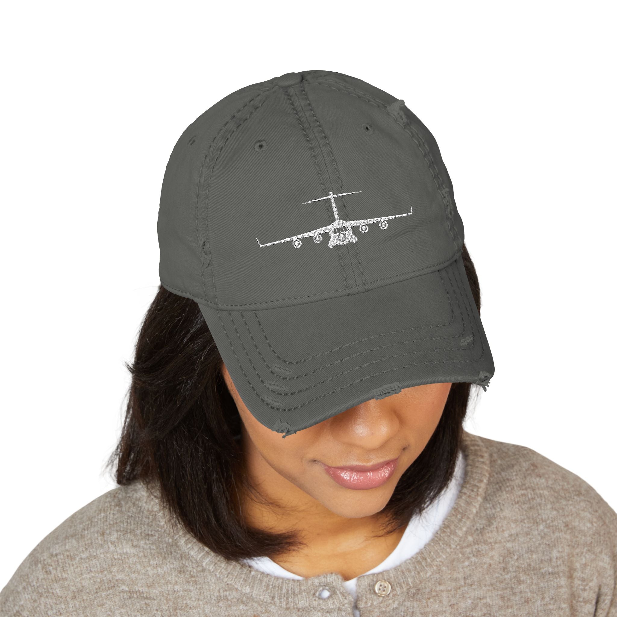 C-17 Distressed Dad Hat